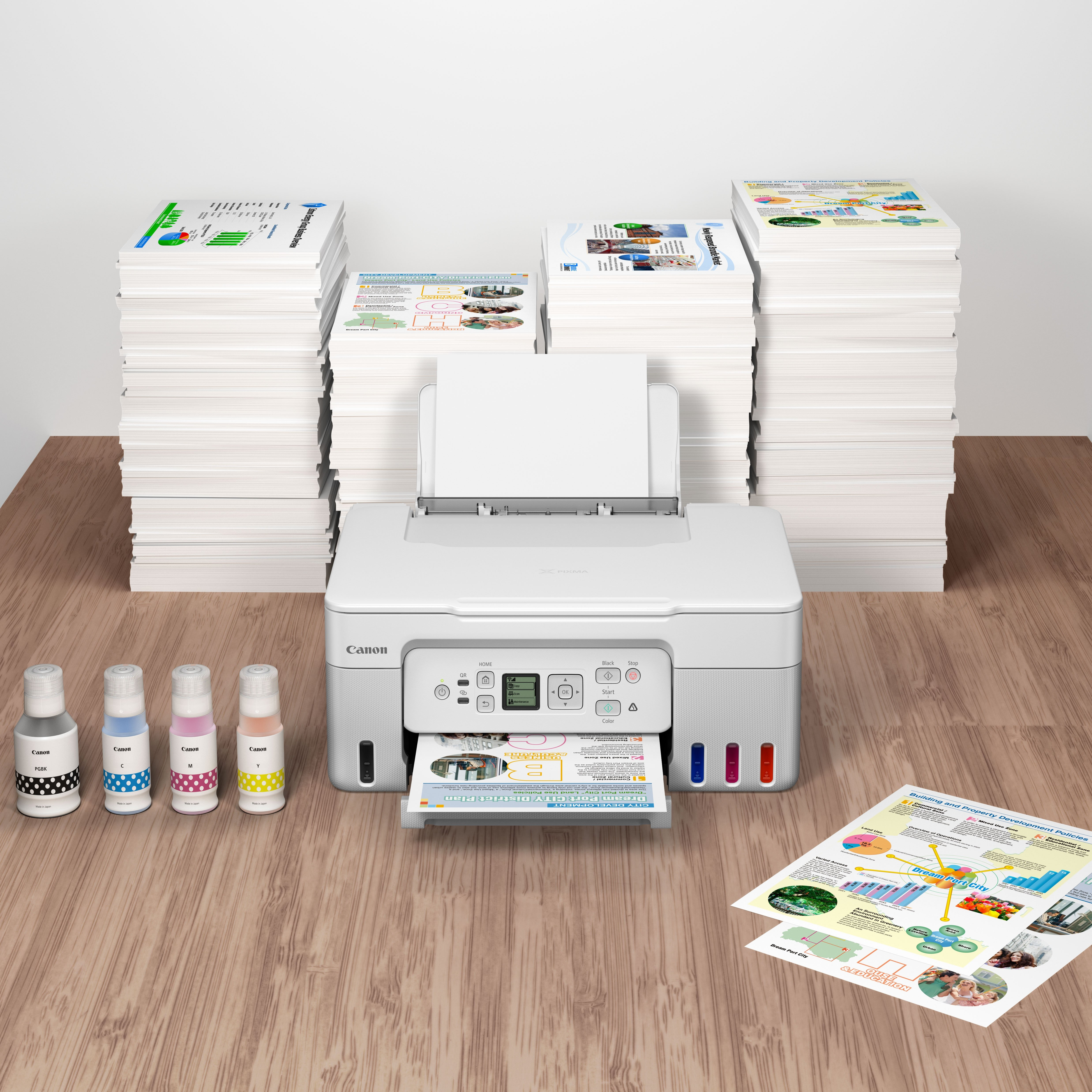 Canon PIXMA G3571 MegaTank - Multifunktionsdrucker - Farbe - Tintenstrahl - wiederbefüllbar - Legal 