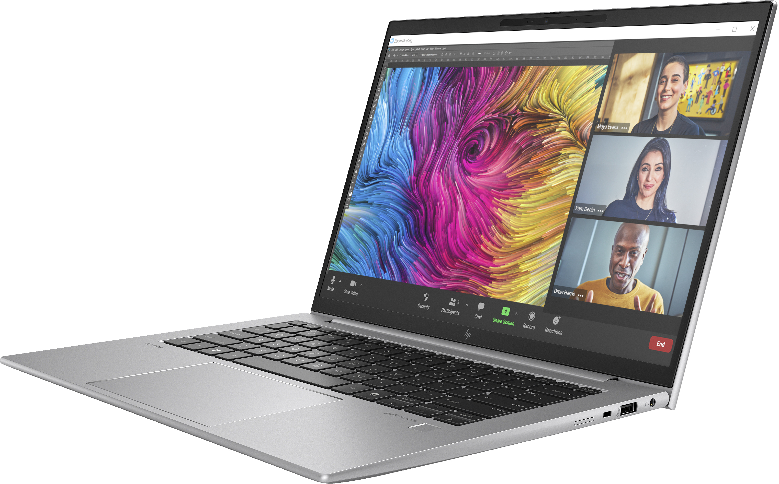 HP ZBook Firefly 14 G11 Mobile Workstation, 14"WUXGA, Ultra 7 155H, 32GB, 1TB SSD, RTX A500, W11P