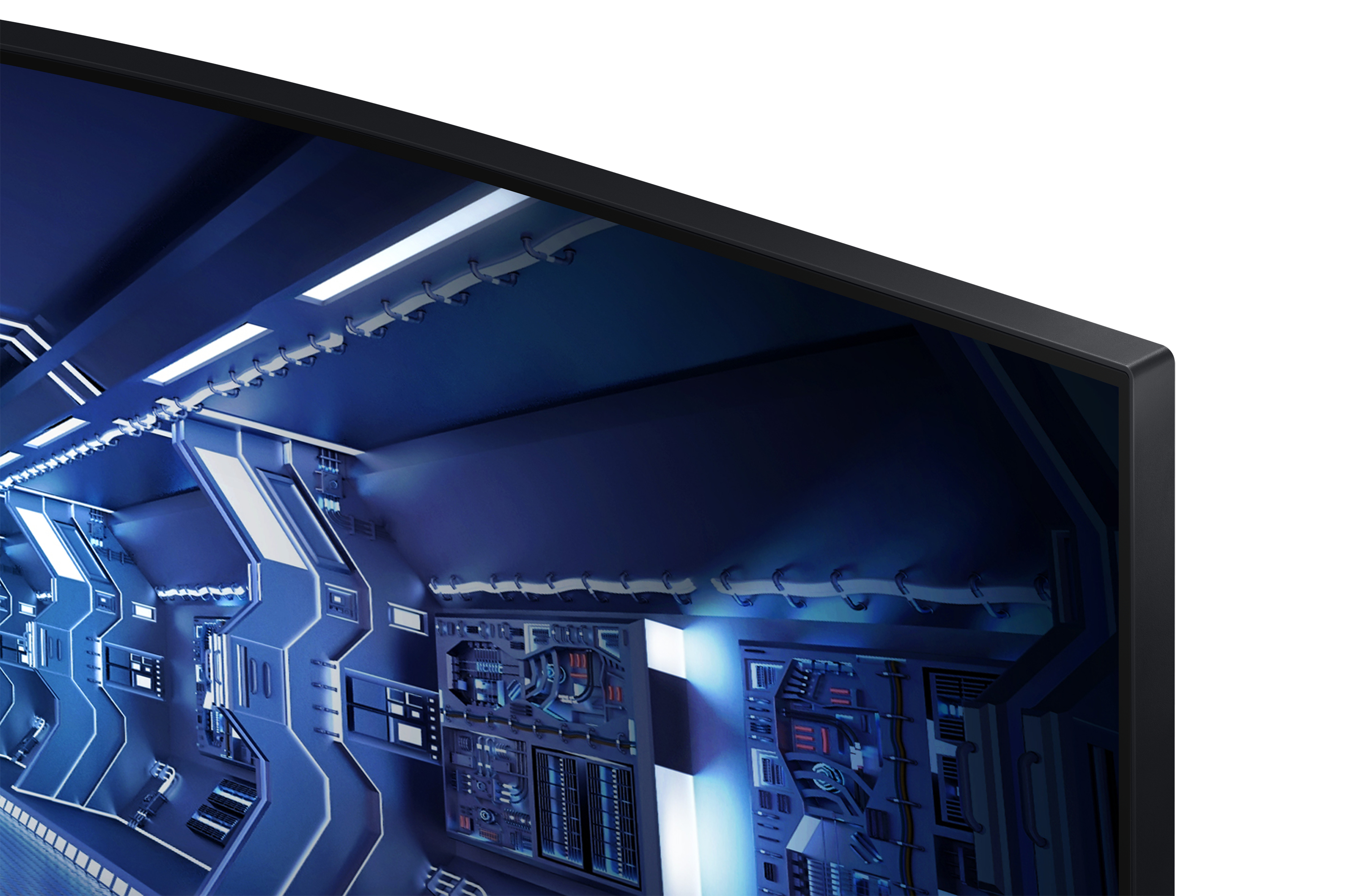Samsung Odyssey G5 C34G55TWWP - G55T Series - LED-Monitor - Gaming - gebogen - 86 cm (34")