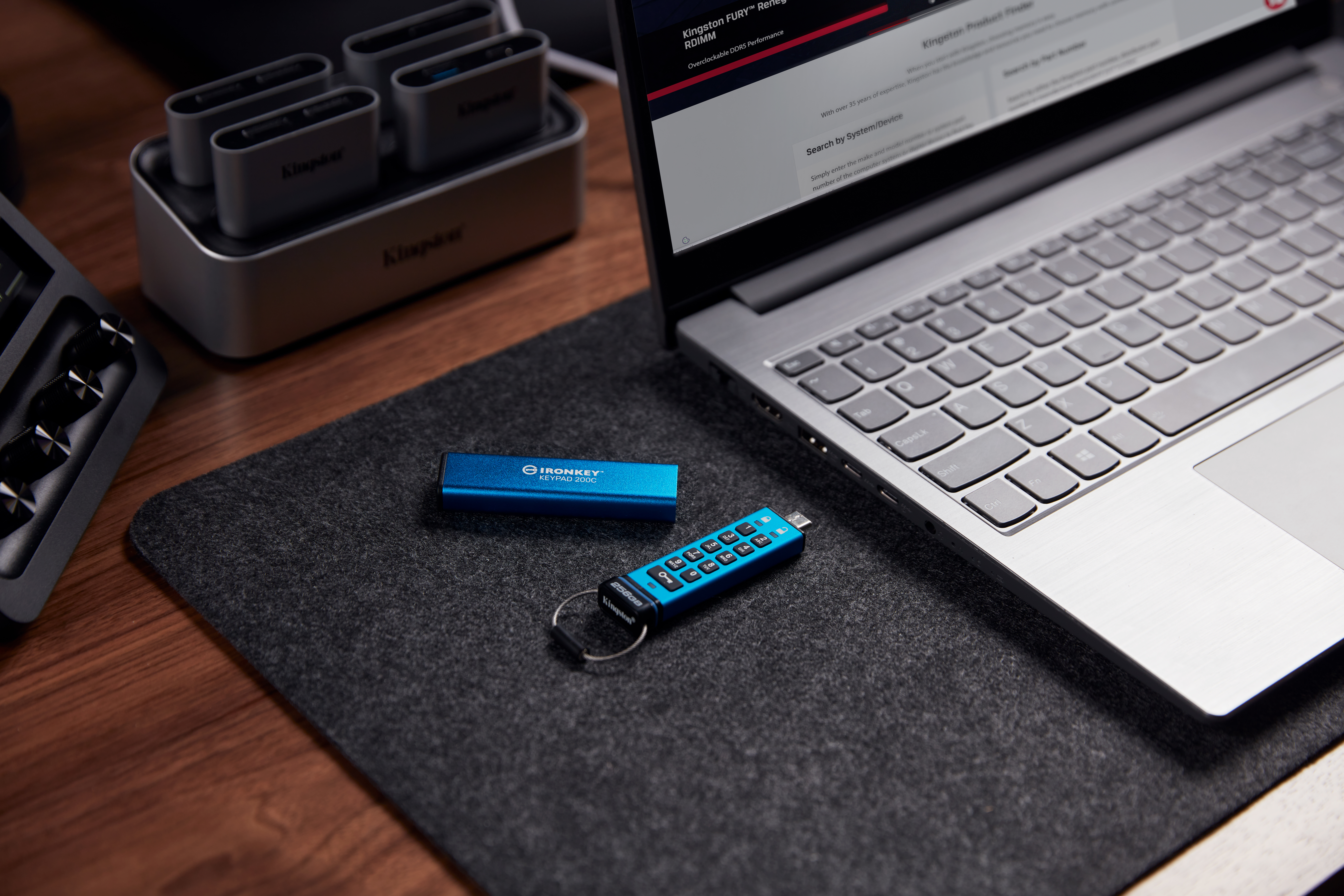 Kingston IronKey Keypad 200C - USB-Flash-Laufwerk
