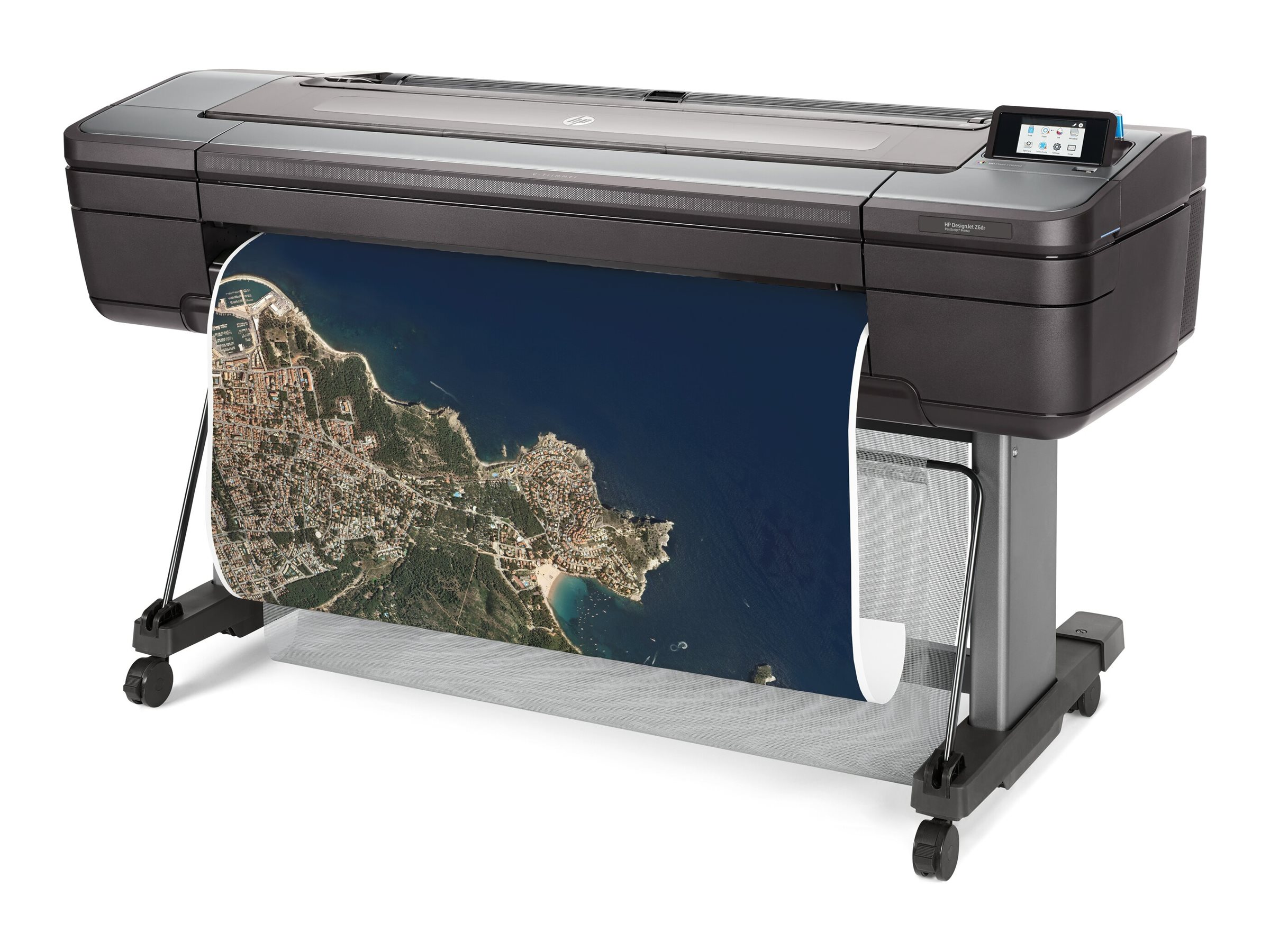 HP DesignJet Z6 PostScript - 610 mm (24") Großformatdrucker - Farbe - Tintenstrahl - Rolle (61 cm)