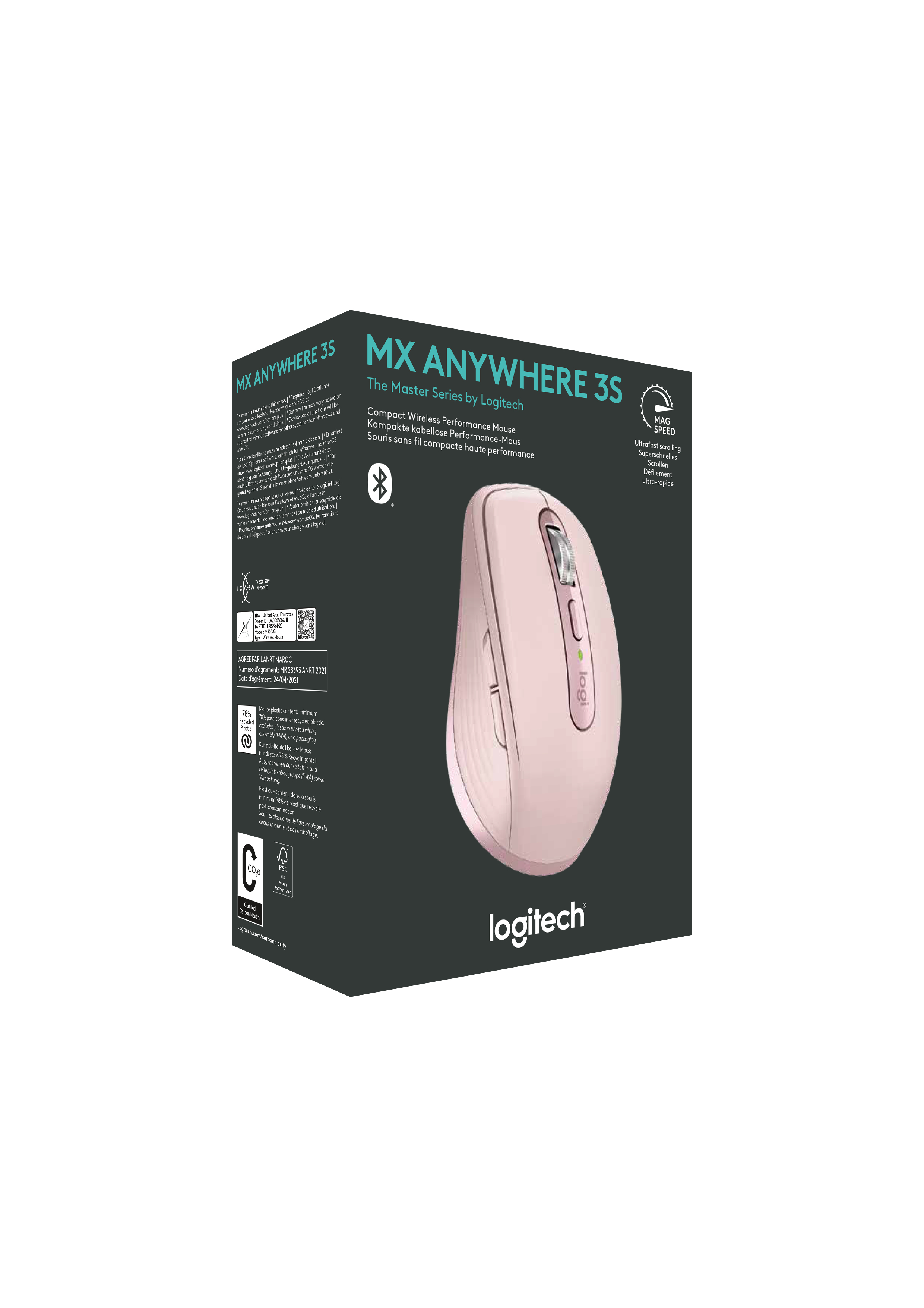 Logitech MX Anywhere 3S - Maus - optisch - 6