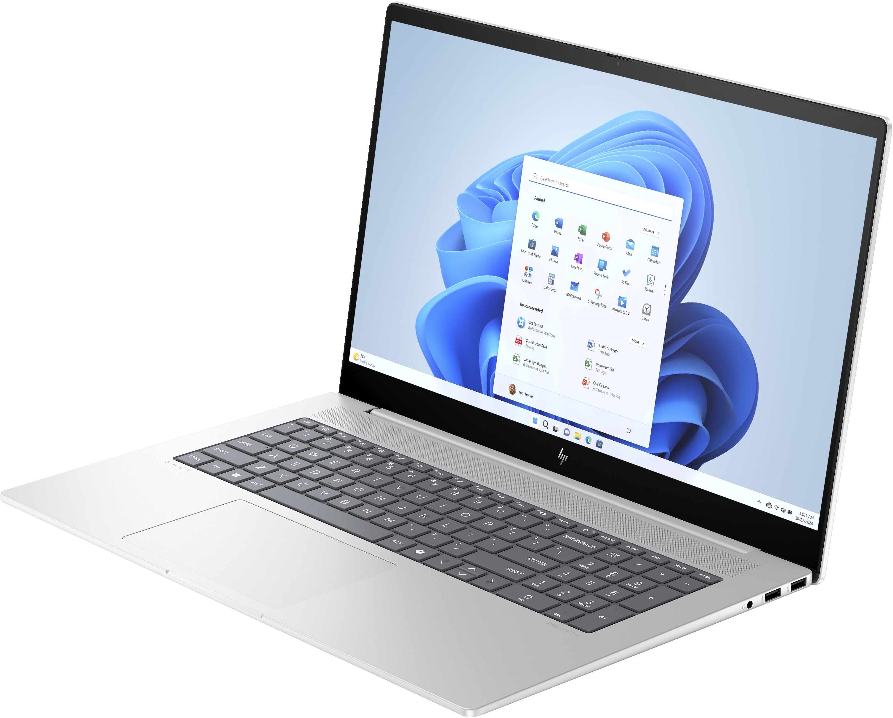 HP ENVY Laptop 17-da0178ng - Intel Core Ultra 7 155U / 1.7 GHz - Win 11 Pro - GF RTX 3050 - 32 GB RA