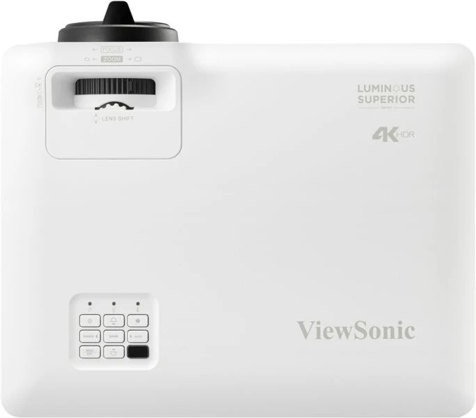 ViewSonic LS901-4K, 5500 ANSI Lumen, UHD 4K (3840x2160), 3000000:1, 16:9, 762 - 7620 mm (30 - 300"),