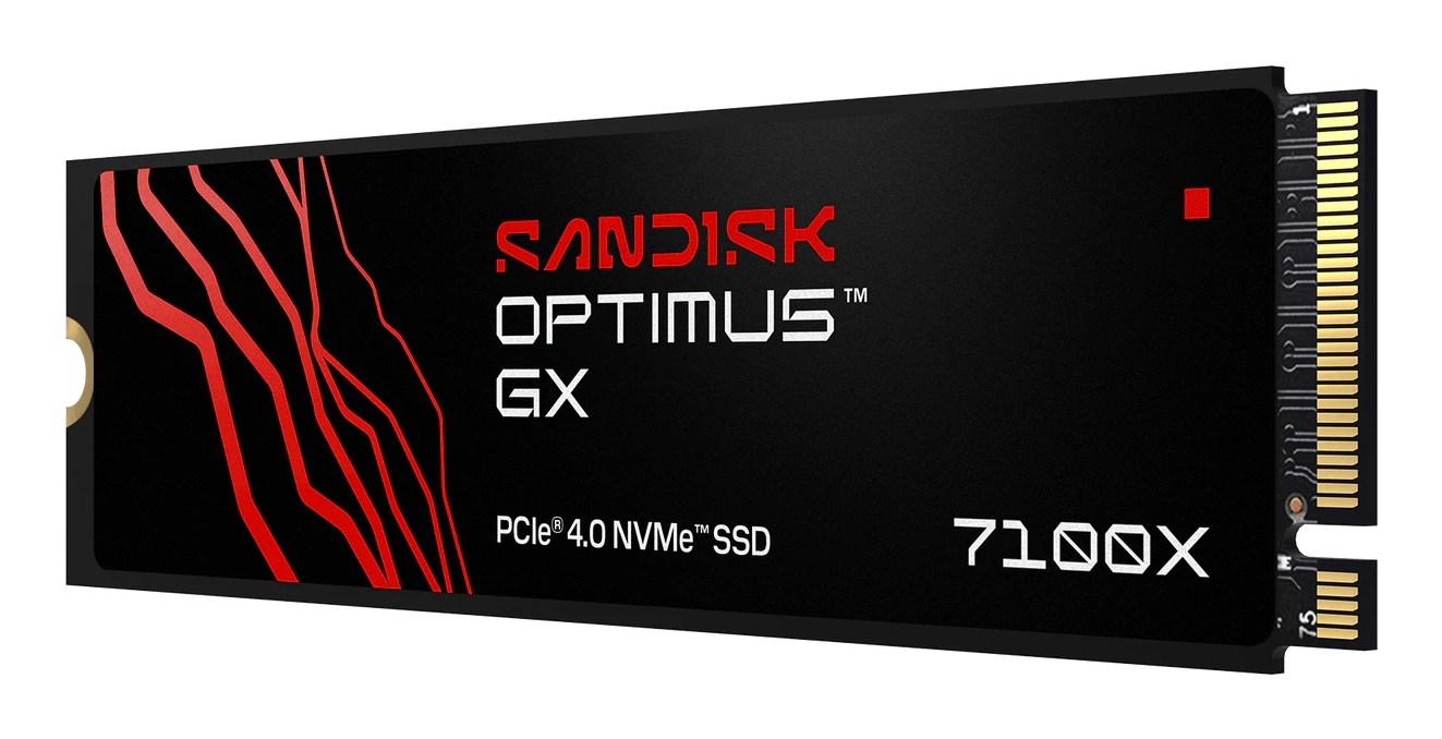 SanDisk Optimus GX 7100X, 2 TB, M.2, 7250 MB/s