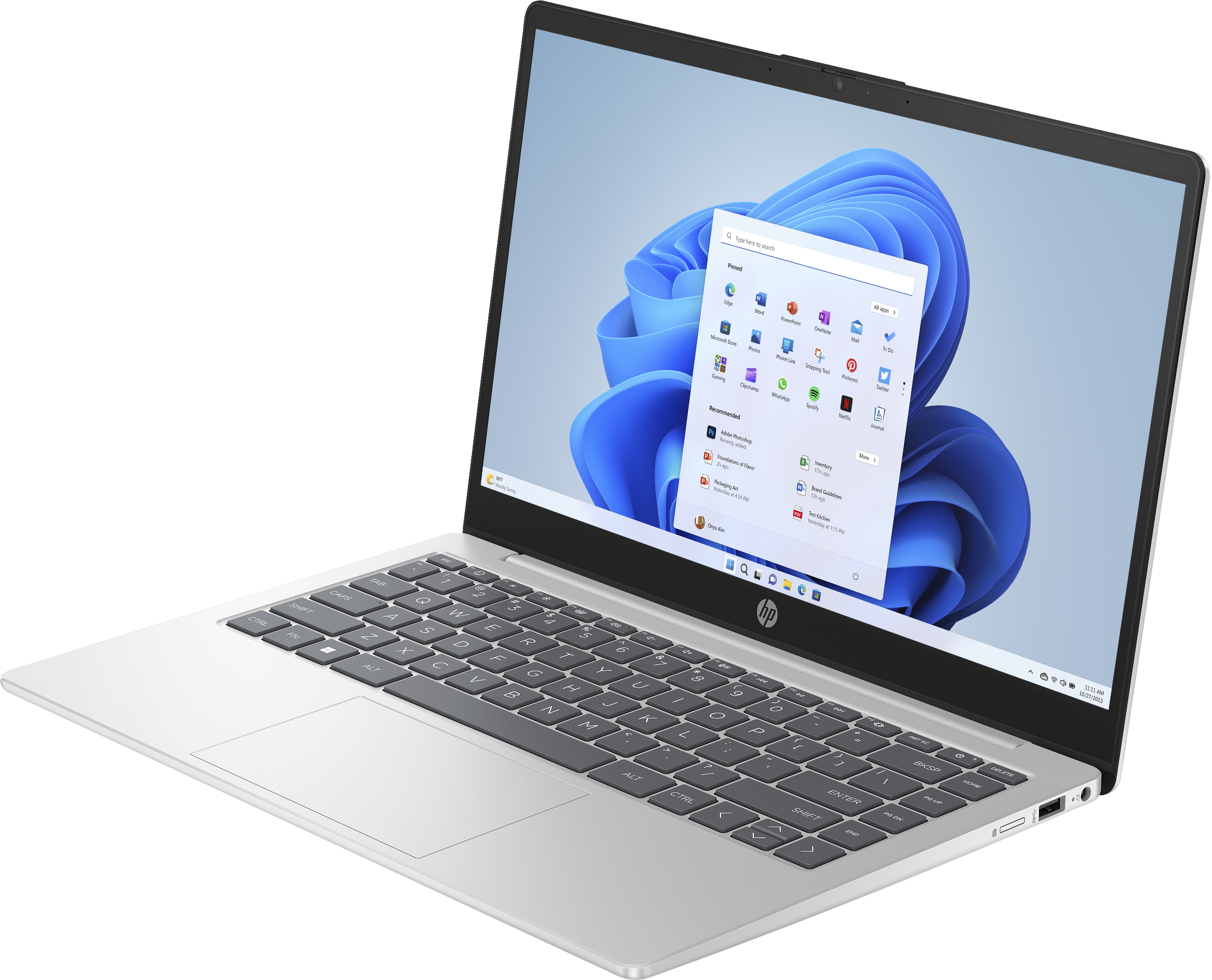 HP Laptop 14-ep1155ng - Intel Core 5 120U / 1.4 GHz - Win 11 Home - Intel Graphics - 16 GB RAM - 512