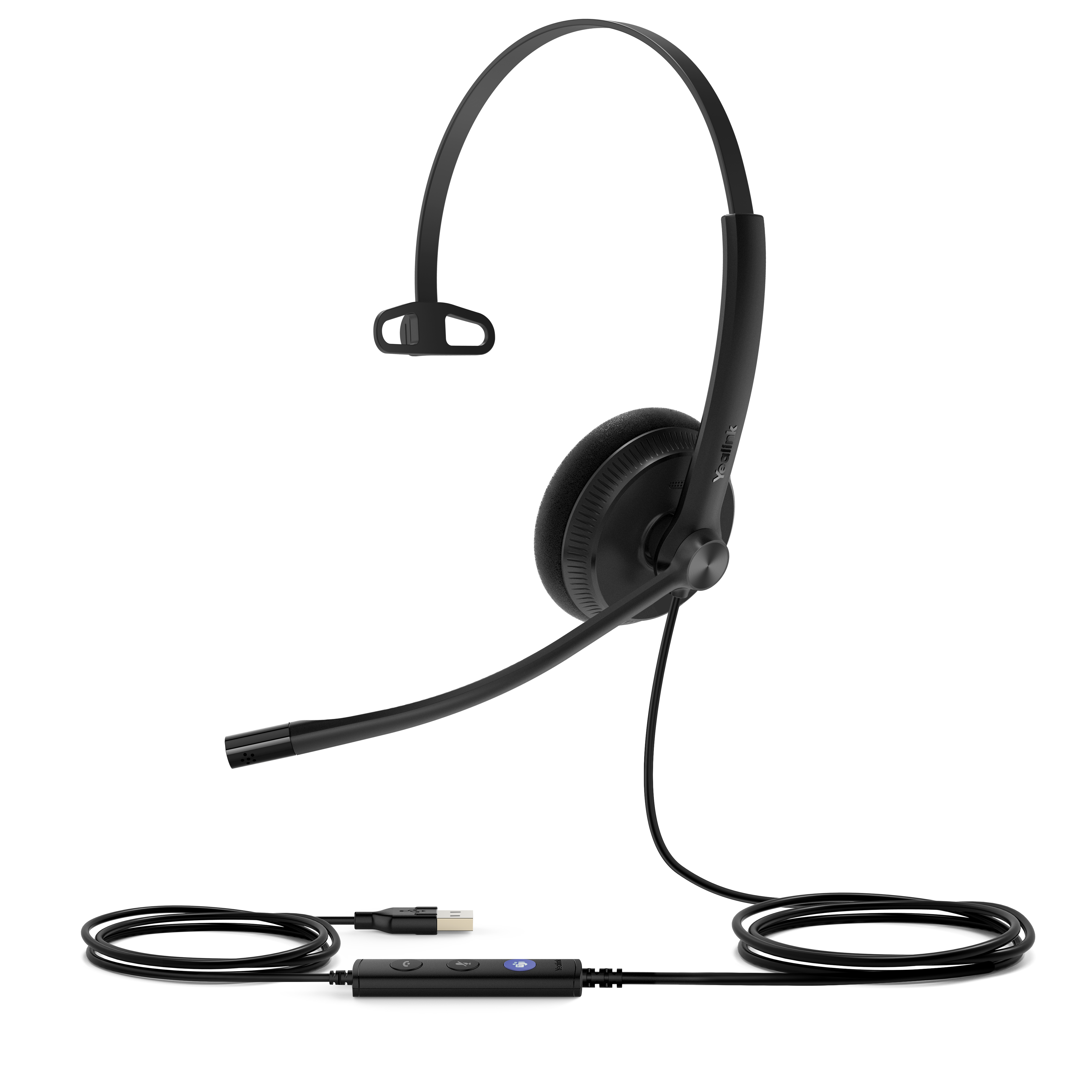 Yealink UH34 Lite Mono Teams Headset, Kabelgebunden, 20 - 20000 Hz, Büro/Callcenter, 84 g, Kopfhörer