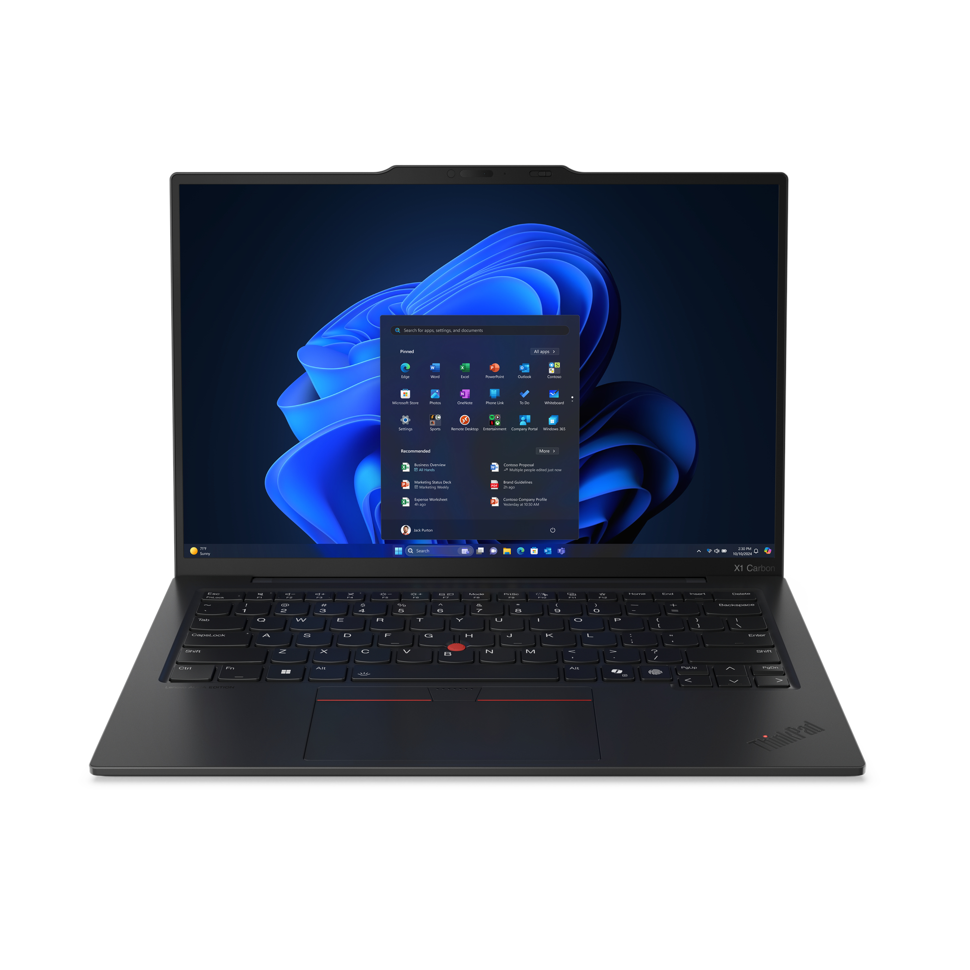 Lenovo ThinkPad X1 Carbon G13 - 14", 2880x1800, Core Ultra 7 258V, 32GB RAM, 2TB SSD, 5G, Win11 Pro