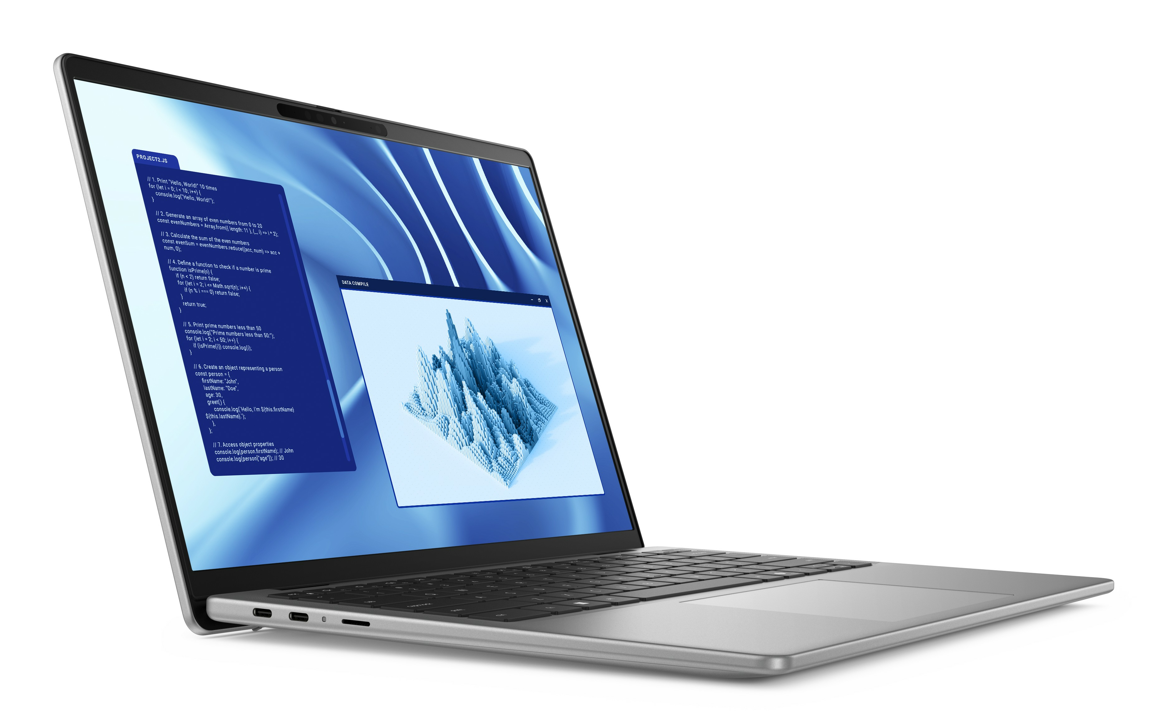 Dell Latitude 7455, 14" WQXGA, Snapdragon X Elite - X1E-80-100, 32GB RAM, 1TB SSD, Win11 Pro