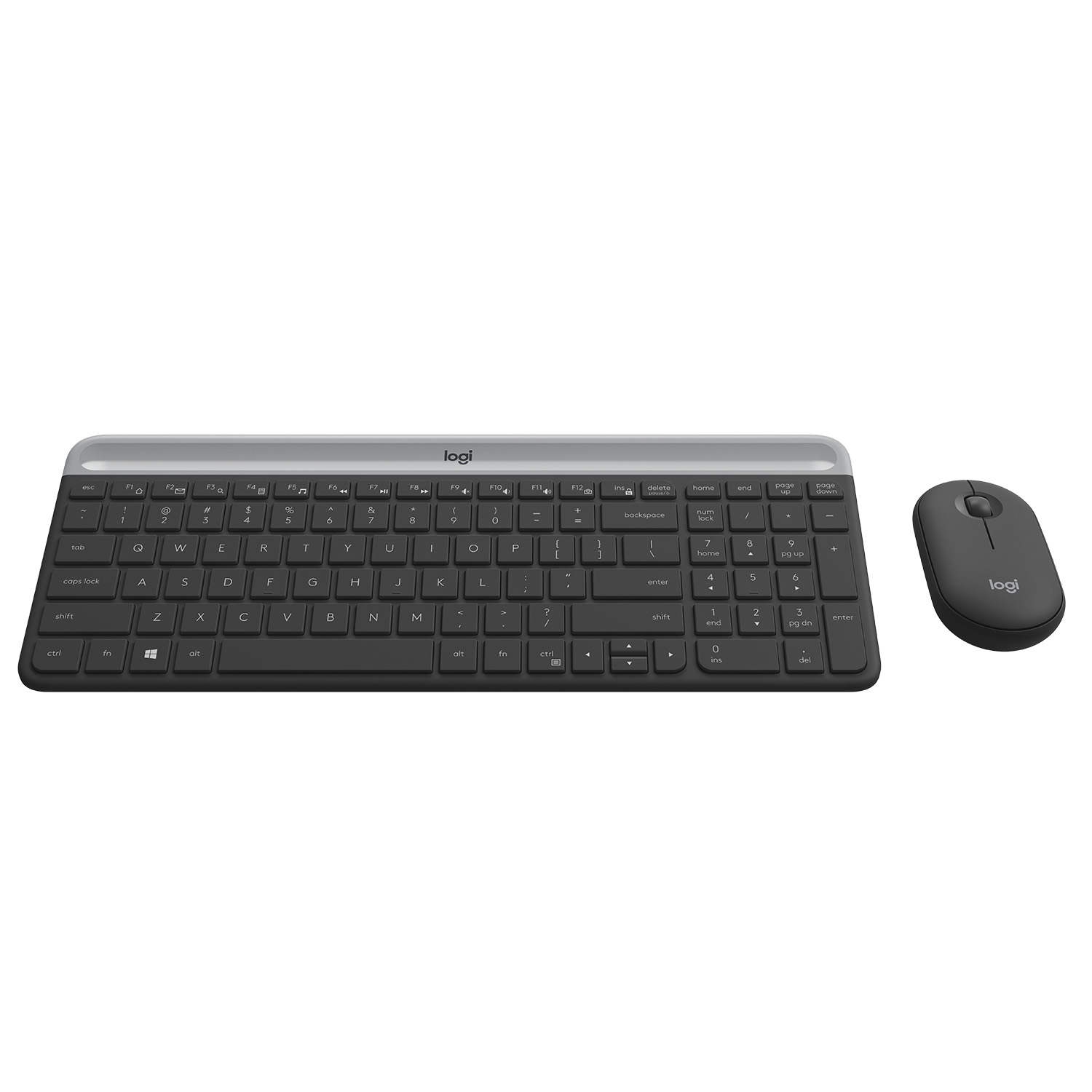 Logitech Slim Wireless Combo MK470 - Tastatur-und-Maus-Set