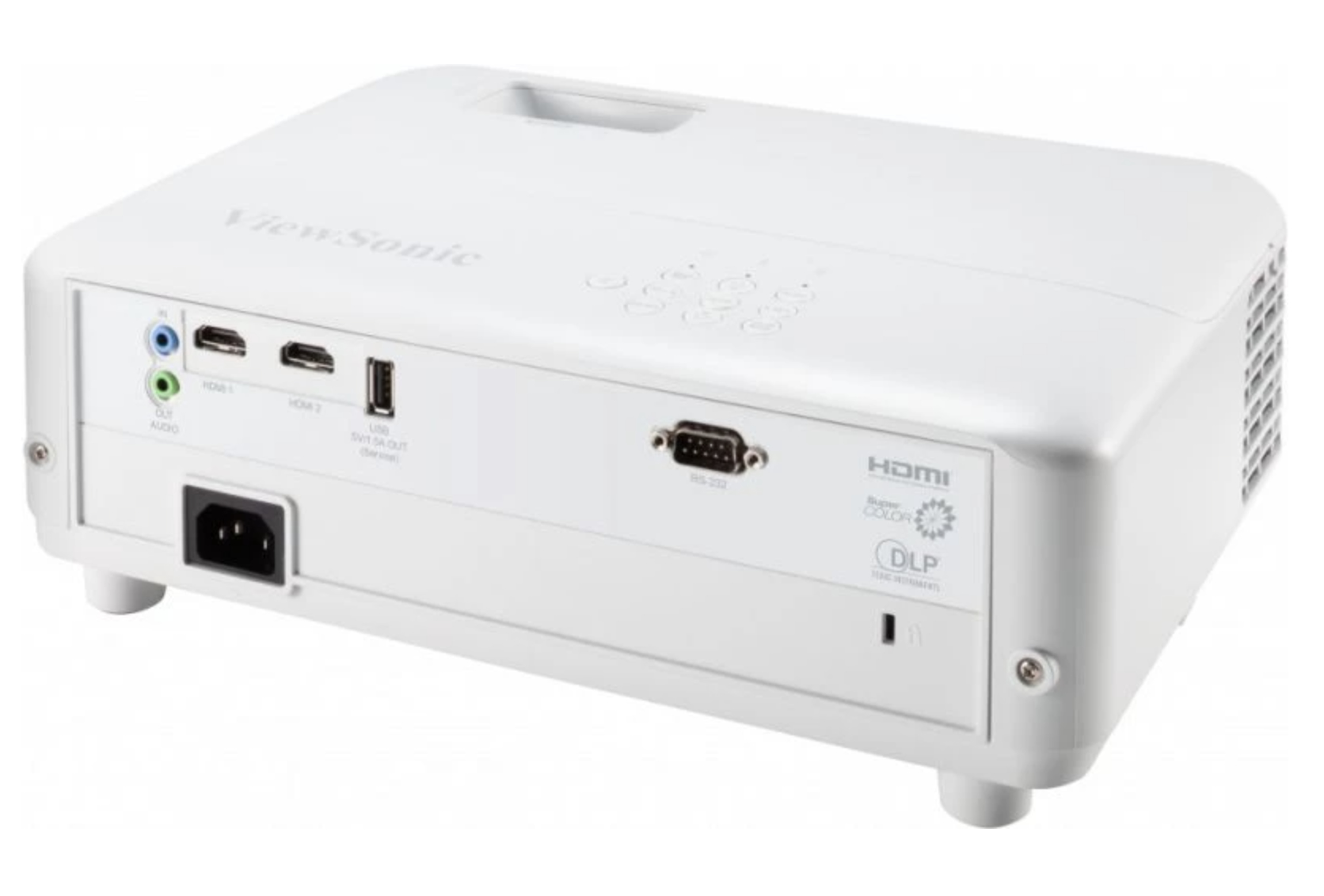 ViewSonic PX701HDH, 3500 ANSI Lumen, DLP, 1080p (1920x1080), 15000:1, 762 - 7620 mm (30 - 300"), 1,0