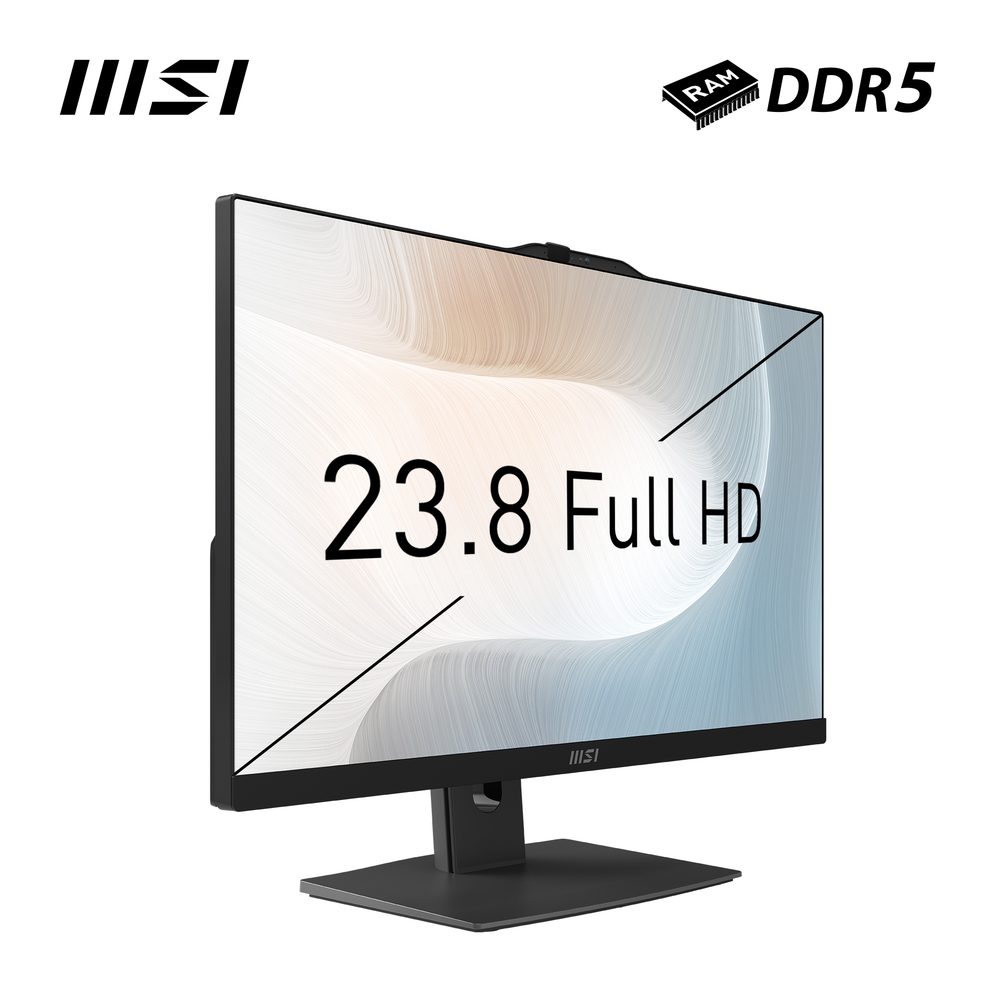 MSI Modern AM242P 1M-1868DE, 23.8" FHD IPS, Core 5 120U, 16GB, 512GB, Win11 Pro