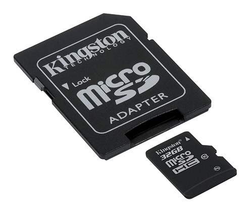 Kingston SDC10/32GB, 32 GB, MicroSDHC, Klasse 10, Flash, 10 MB/s, 10 MB/s