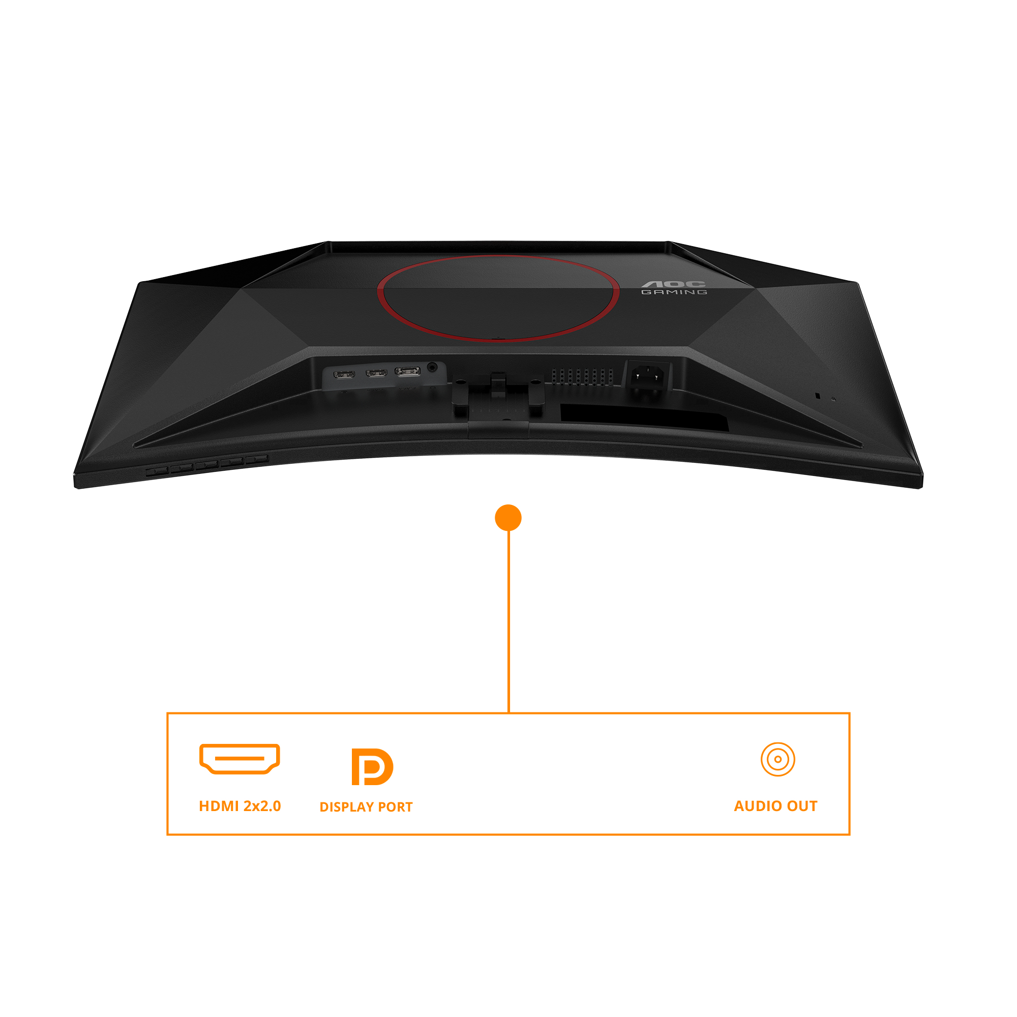 B-WARE - AOC C27G42E Curved-Monitor 68.6cm (27") Full HD, VA, 1ms, HDMI, Displayport