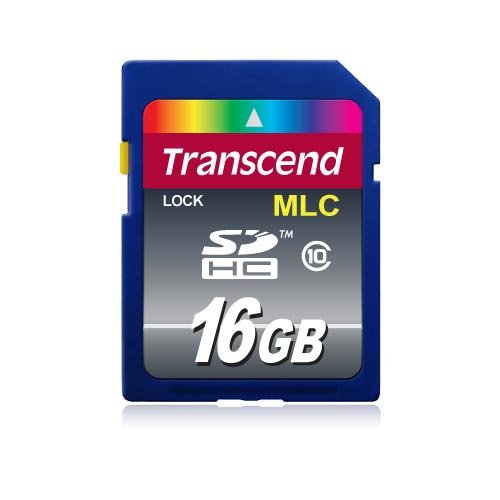 Transcend Flash-Speicherkarte - 16 GB - Class