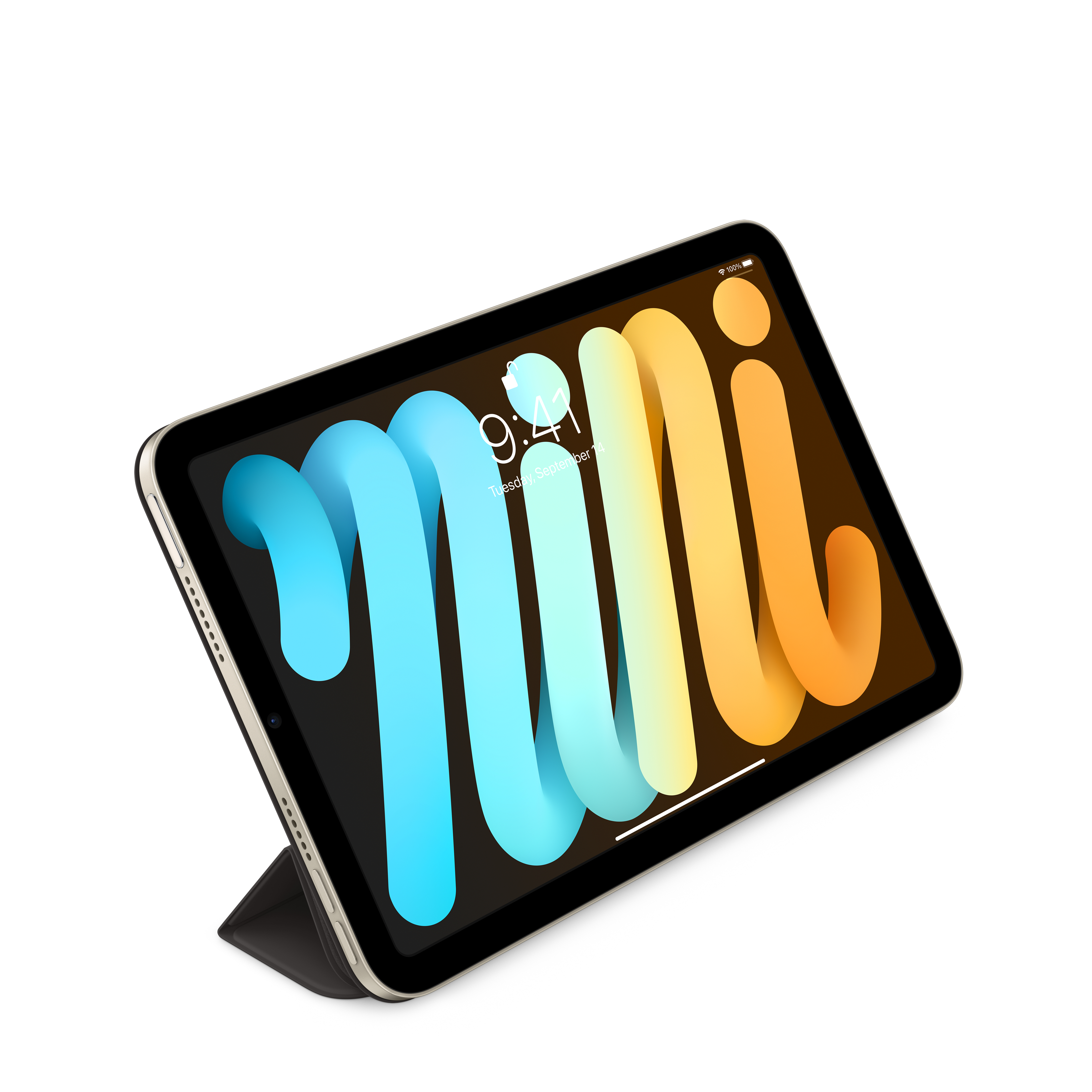 Apple Smart - Flip-Hülle für Tablet - Schwarz - für iPad mini (6. Generation)