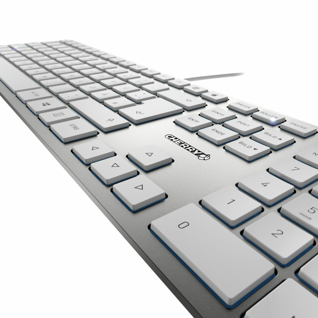 Cherry KC 6000 SLIM - Tastatur - USB - Spanisch