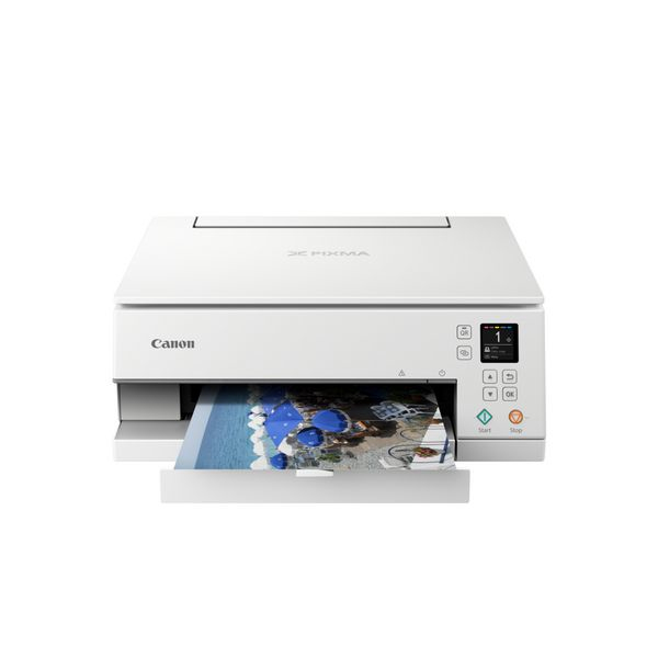 Canon PIXMA TS6351a, Tintenstrahl, Farbdruck, 4800 x 1200 DPI, A4, Direktdruck, Weiß