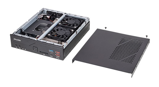 Shuttle XPC slim DH670 - Barebone - Slim-PC - LGA1700-Sockel