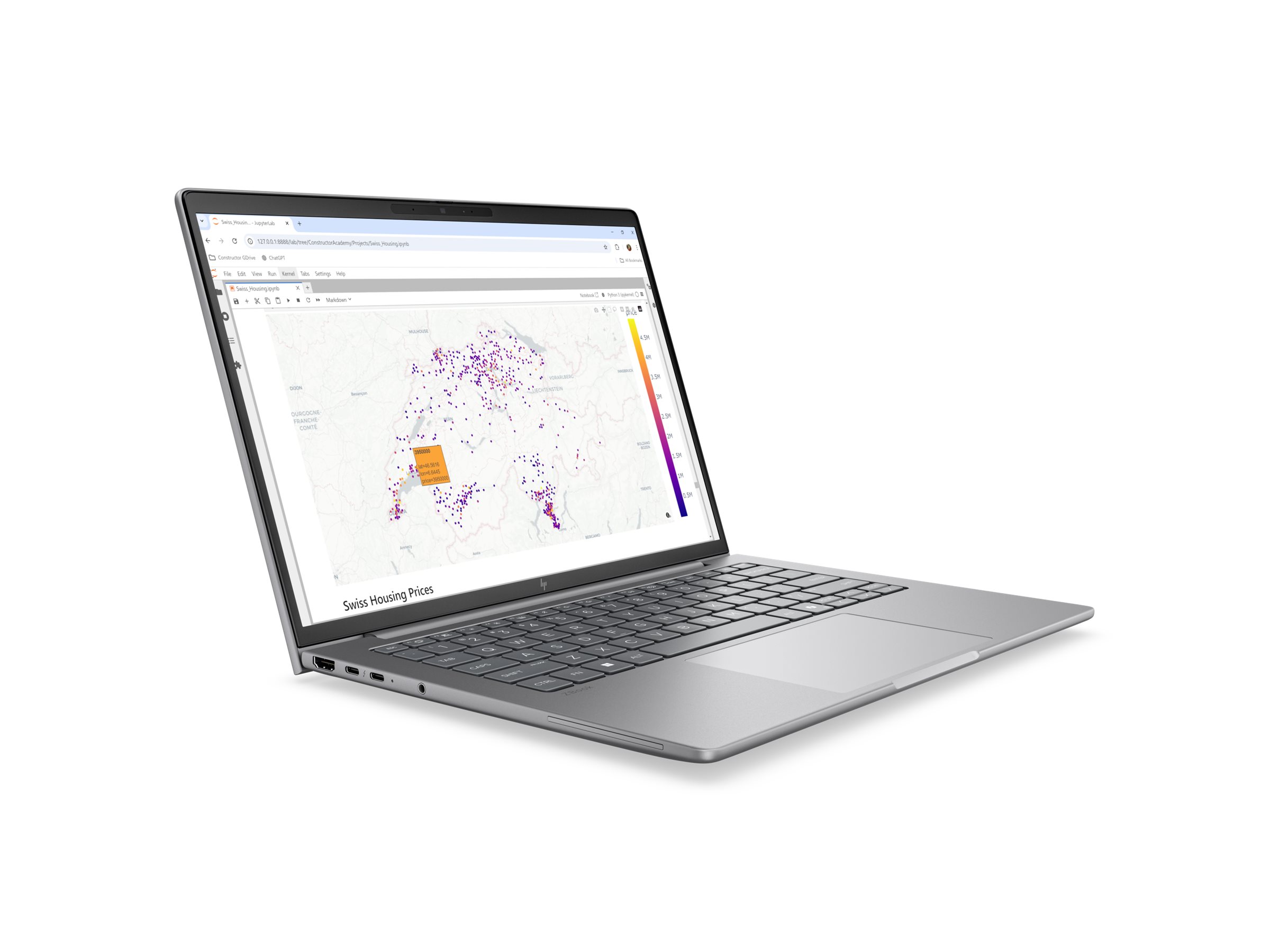 HP ZBook 8 G2i Mobile Workstation - Intel Core Ultra 7 356H - Win 11 Pro - Intel Graphics - 32 GB RA