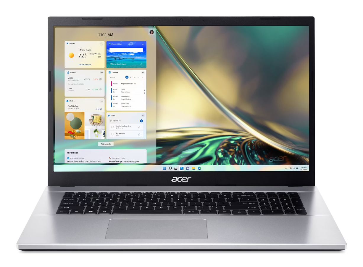 Acer Aspire 3 A317-54 - Intel Core i5 1235U / 1.3 GHz - Win 11 Home - Intel Iris Xe Grafikkarte - 16
