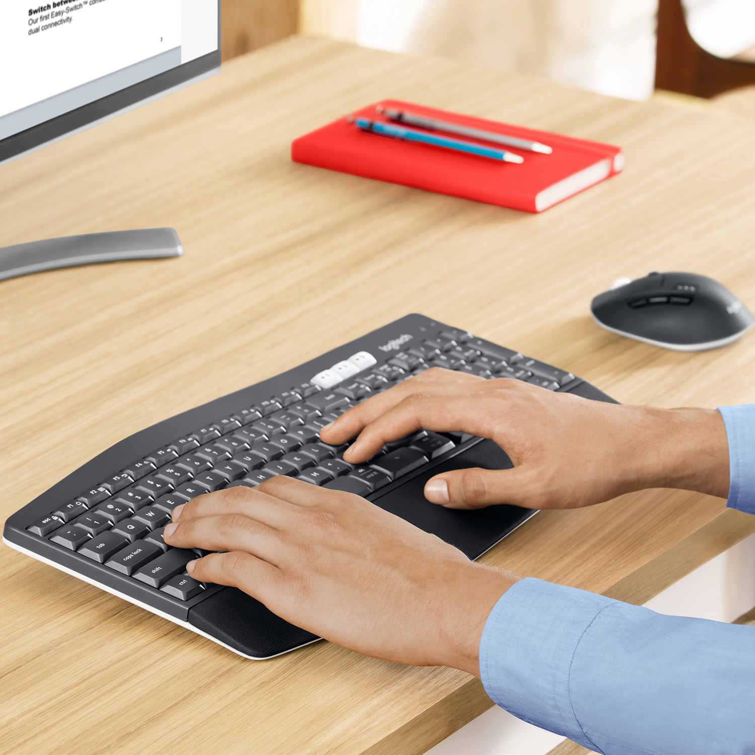 Logitech Wireless Combo MK850 Performance, USB/Bluetooth, DE