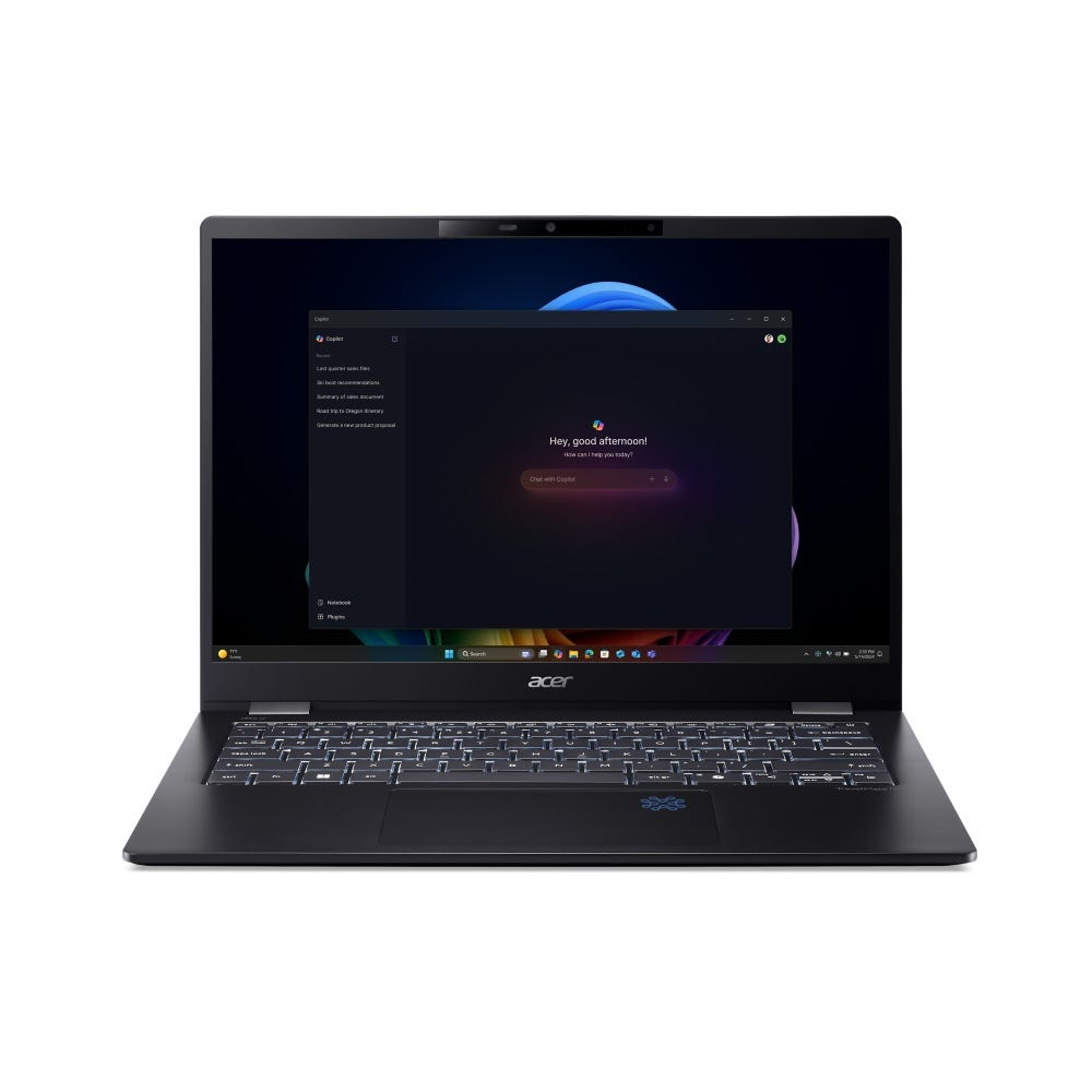 B-WARE - Acer TravelMate P6 14 AI TMP614-54-TCO - 180°-Scharnierdesign - Intel Core Ultra 5 226V / 2
