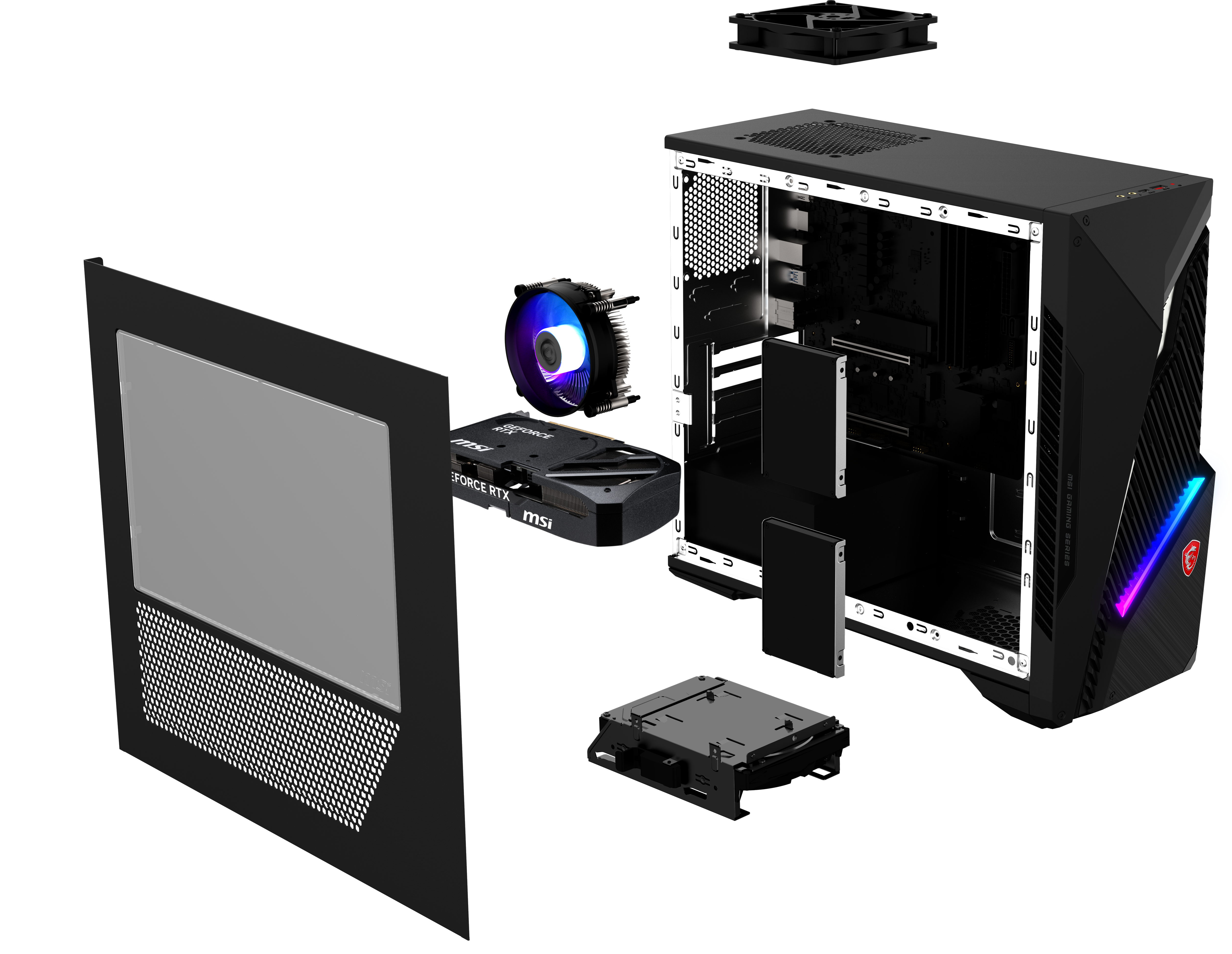 MSI MAG Infinite S3 14NVM5-3025DE, Core i5-14400F, 16GB, 1TB SSD, RTX 5060 Ti, Win11