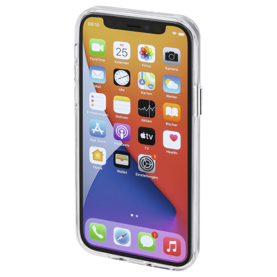 Hama MagCase Safety, Cover, Apple, iPhone 12/12 Pro, 15,5 cm (6.1 Zoll), Transparent