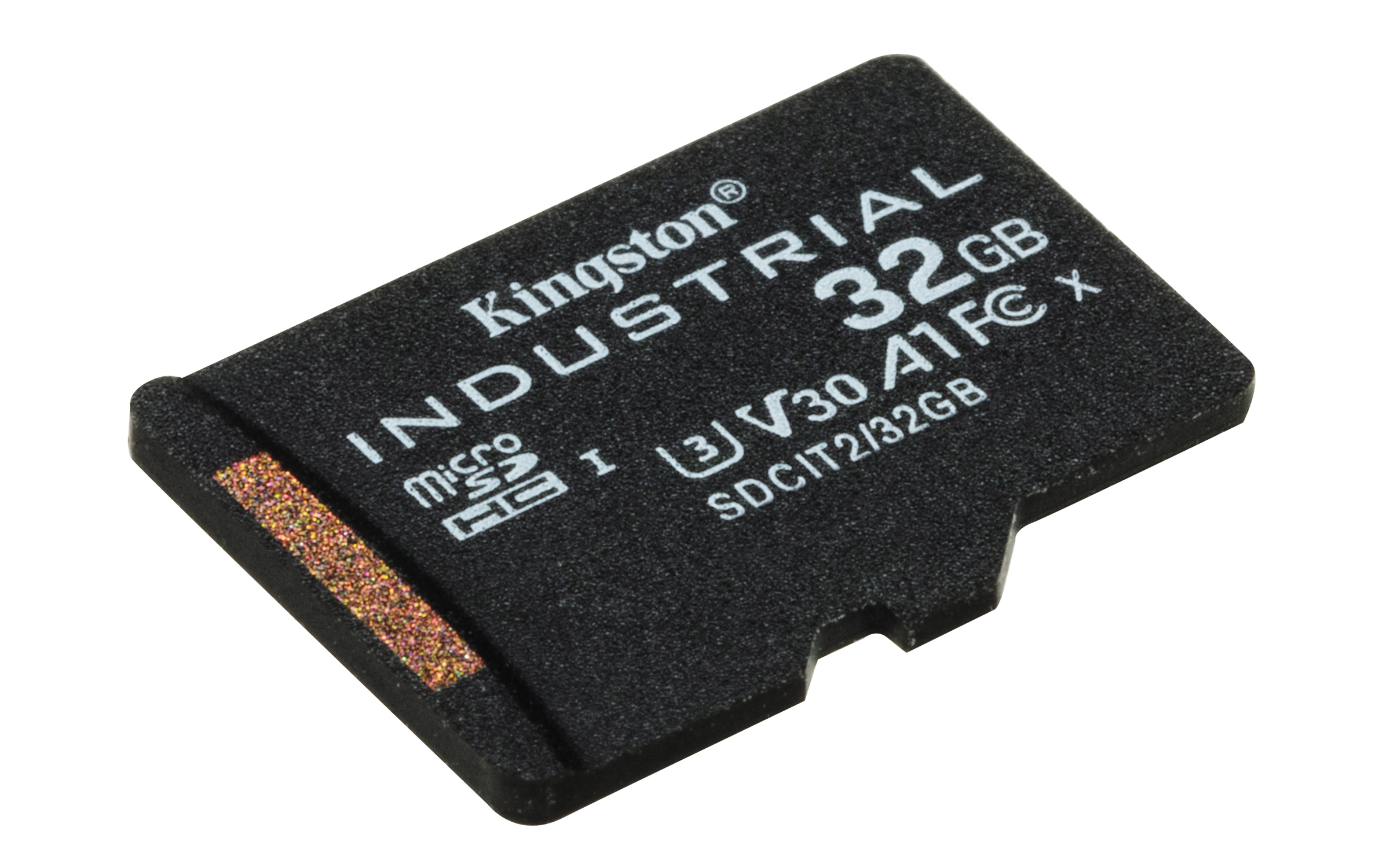 Kingston Industrial - Flash-Speicherkarte (microSDHC/SD-Adapter inbegriffen)