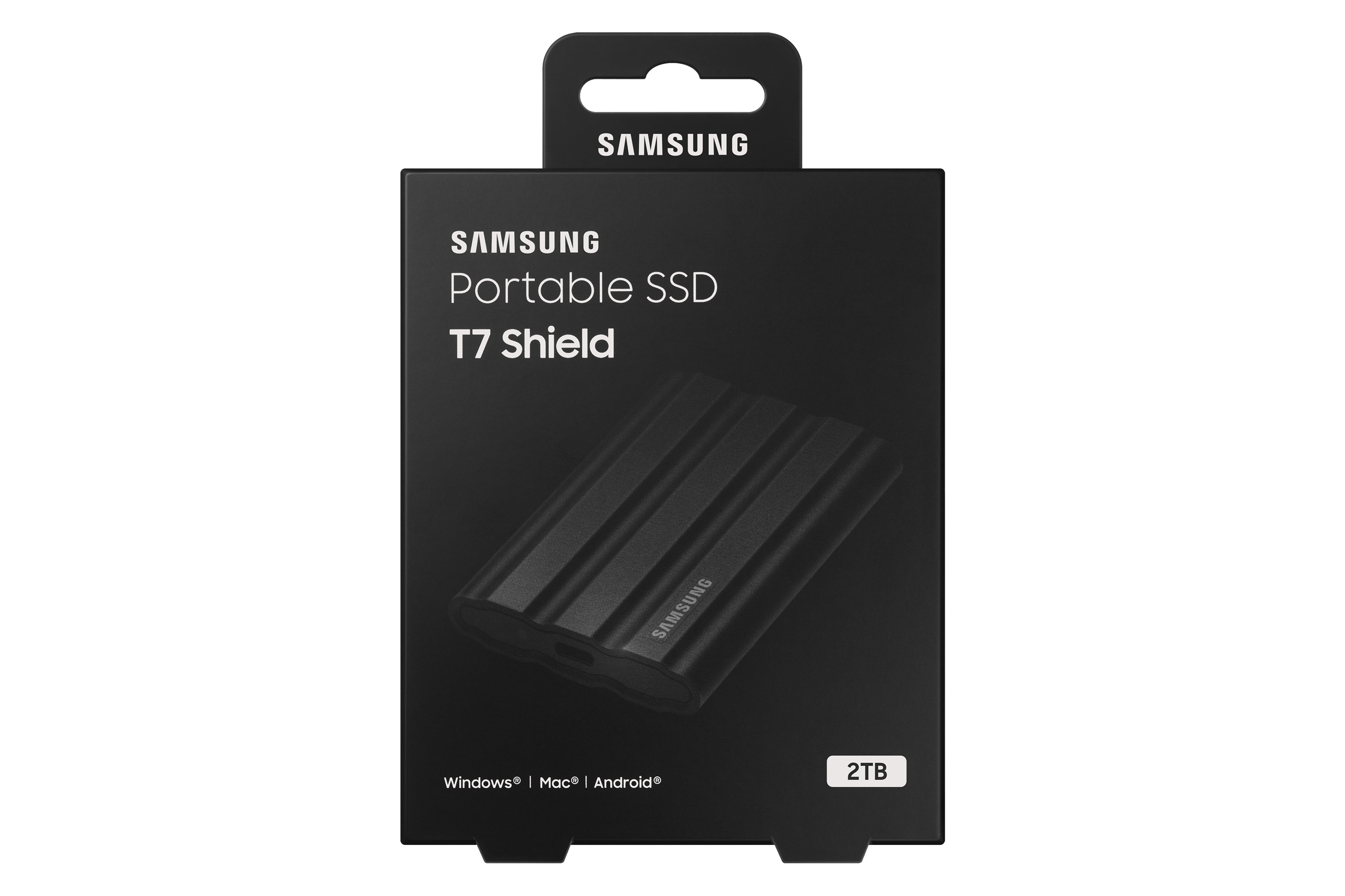 Samsung Portable SSD T7 Shield schwarz 2TB, USB-C 3.1