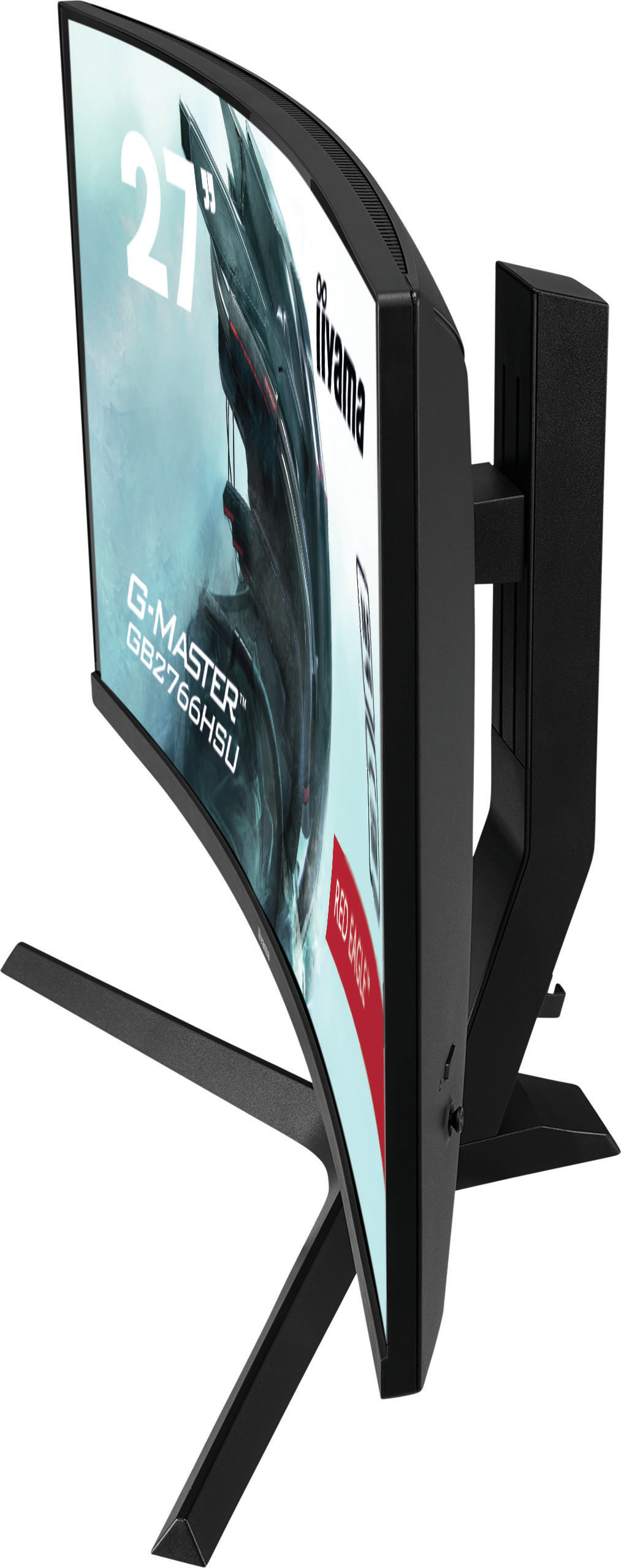 iiyama G-Master GB2766HSU-B1 Red Eagle Curved-Monitor 68.5cm (27") Full HD, VA, 1ms, HDMI, DP