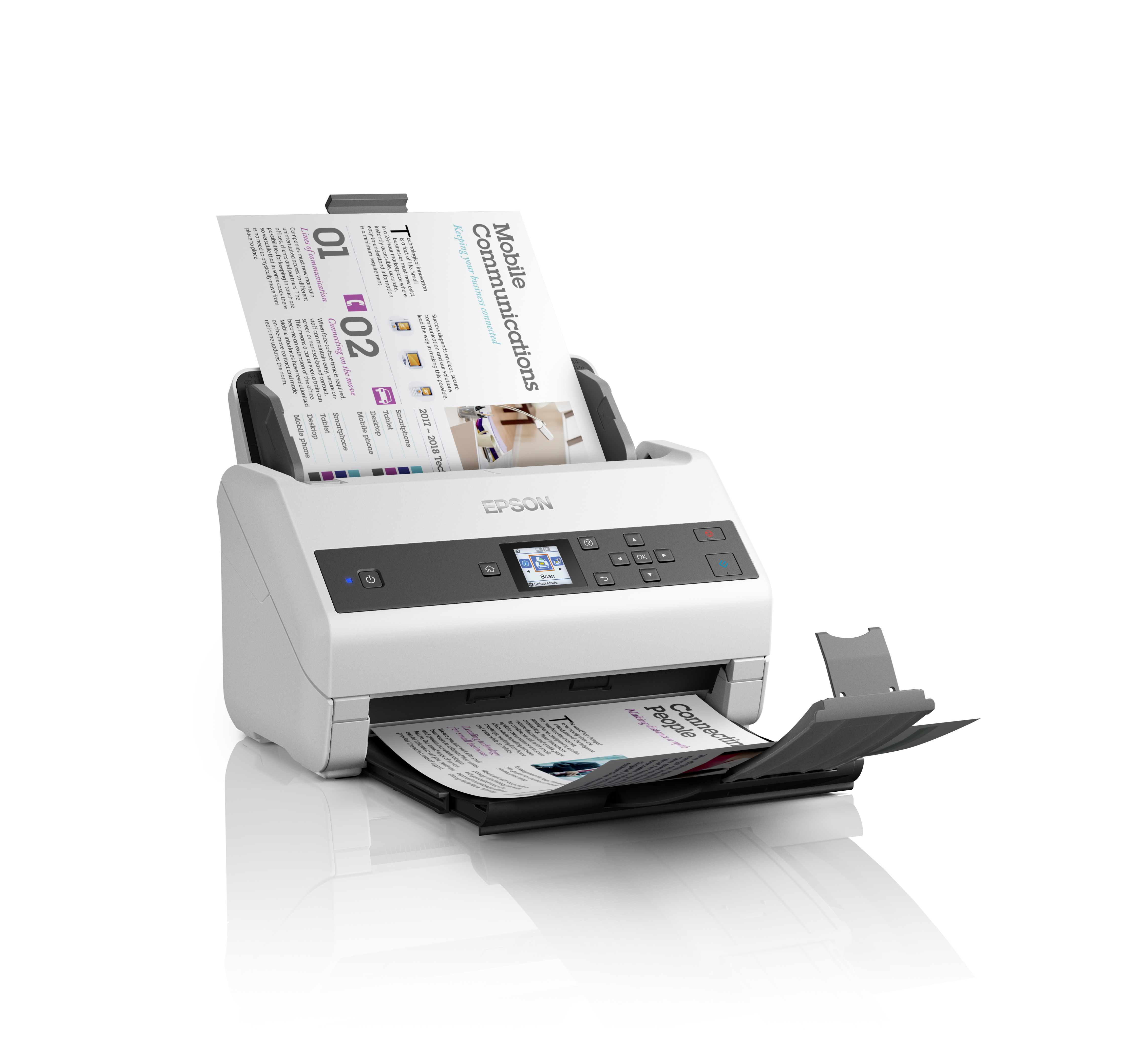 Epson WorkForce DS-870 - Dokumentenscanner - Kontaktbildsensor (CIS)