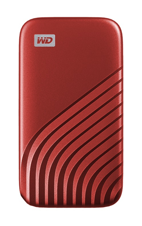 Western Digital WD My Passport SSD rot 2TB, USB-C 3.1