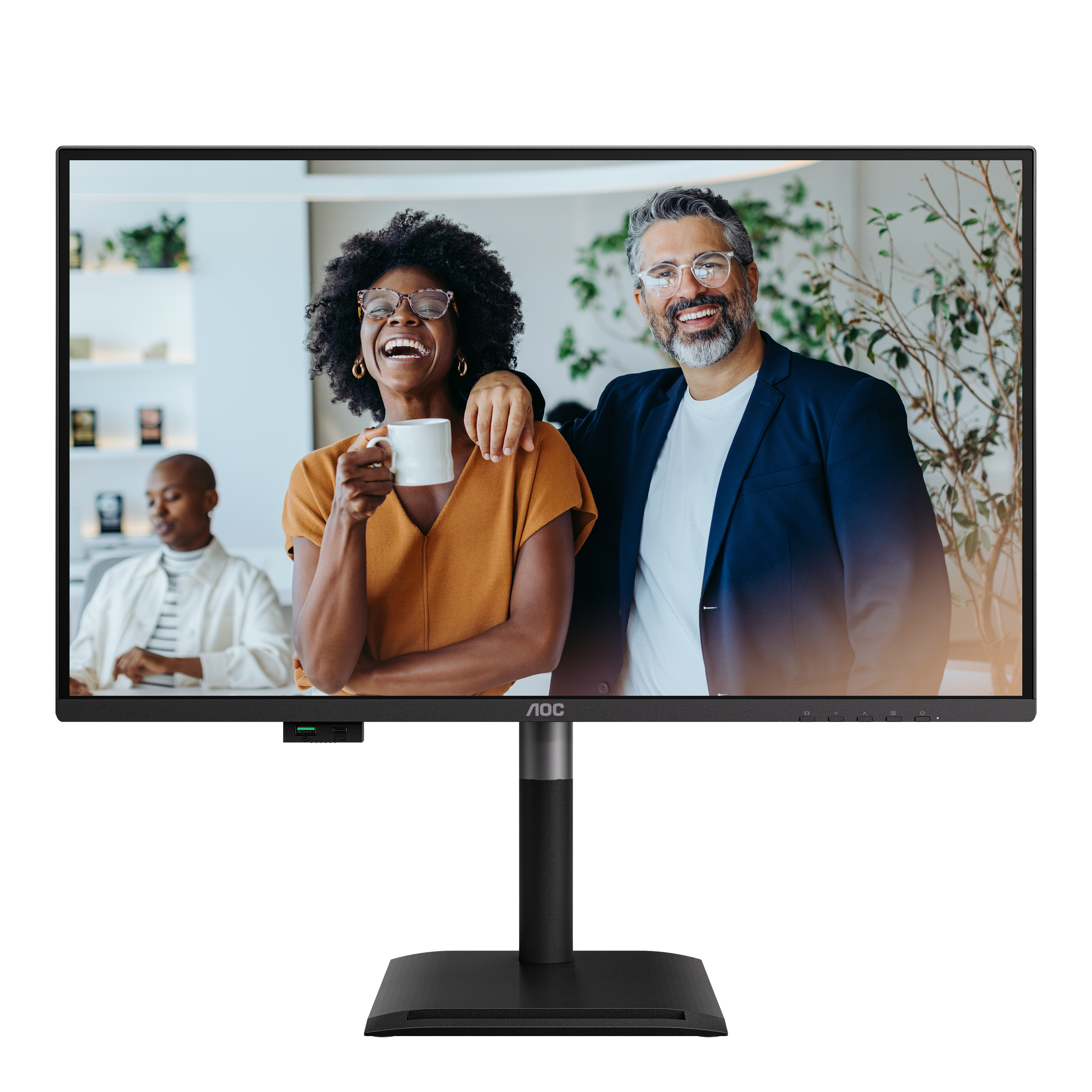 AOC Pro-line Q27P4CV Monitor 68.6cm (27") WQHD, IPS, 4ms, HDMI, Displayport, USB-C