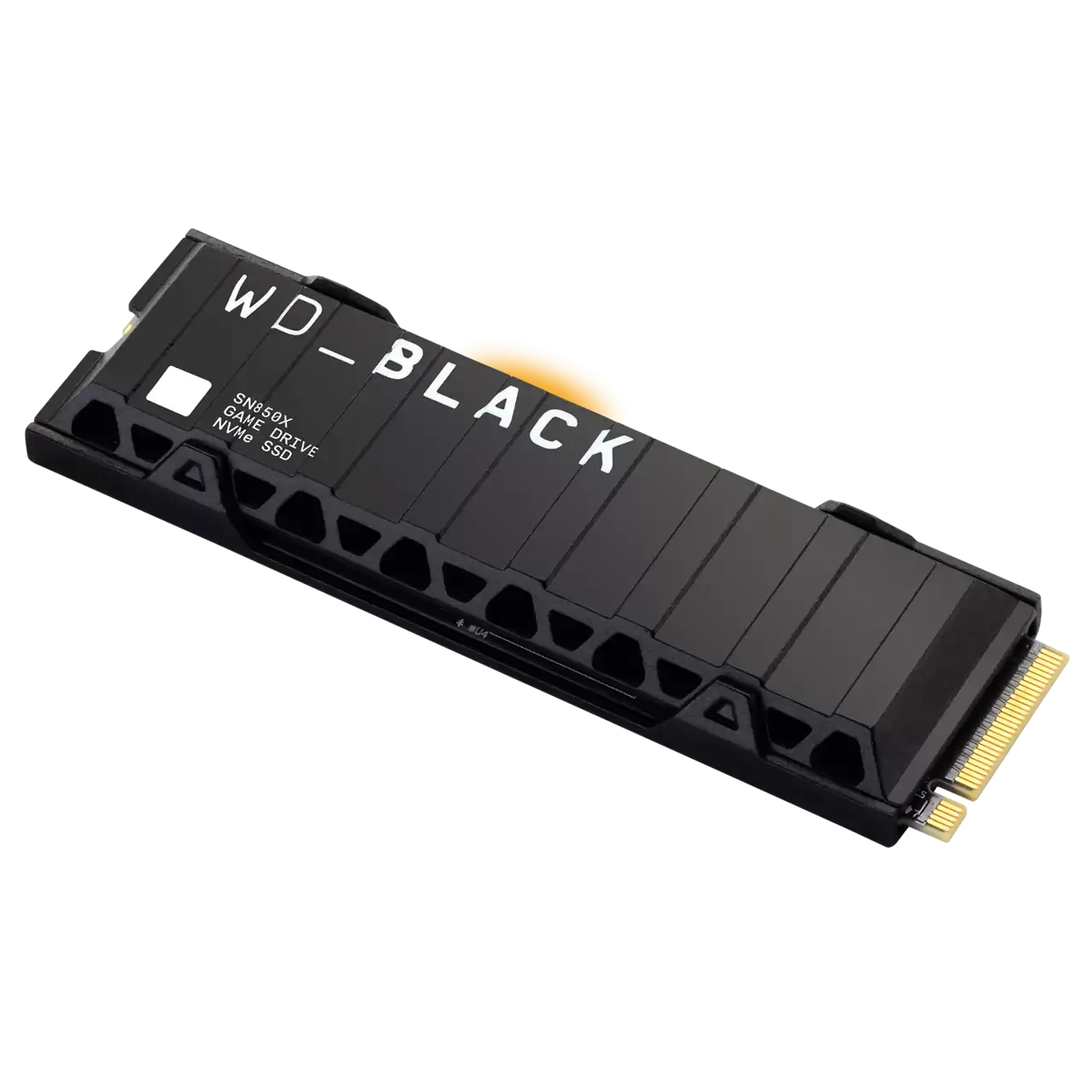 Western Digital WD_BLACK SN850X NVMe SSD 1TB, M.2 2280 / M-Key / PCIe 4.0 x4, Kühlkörper