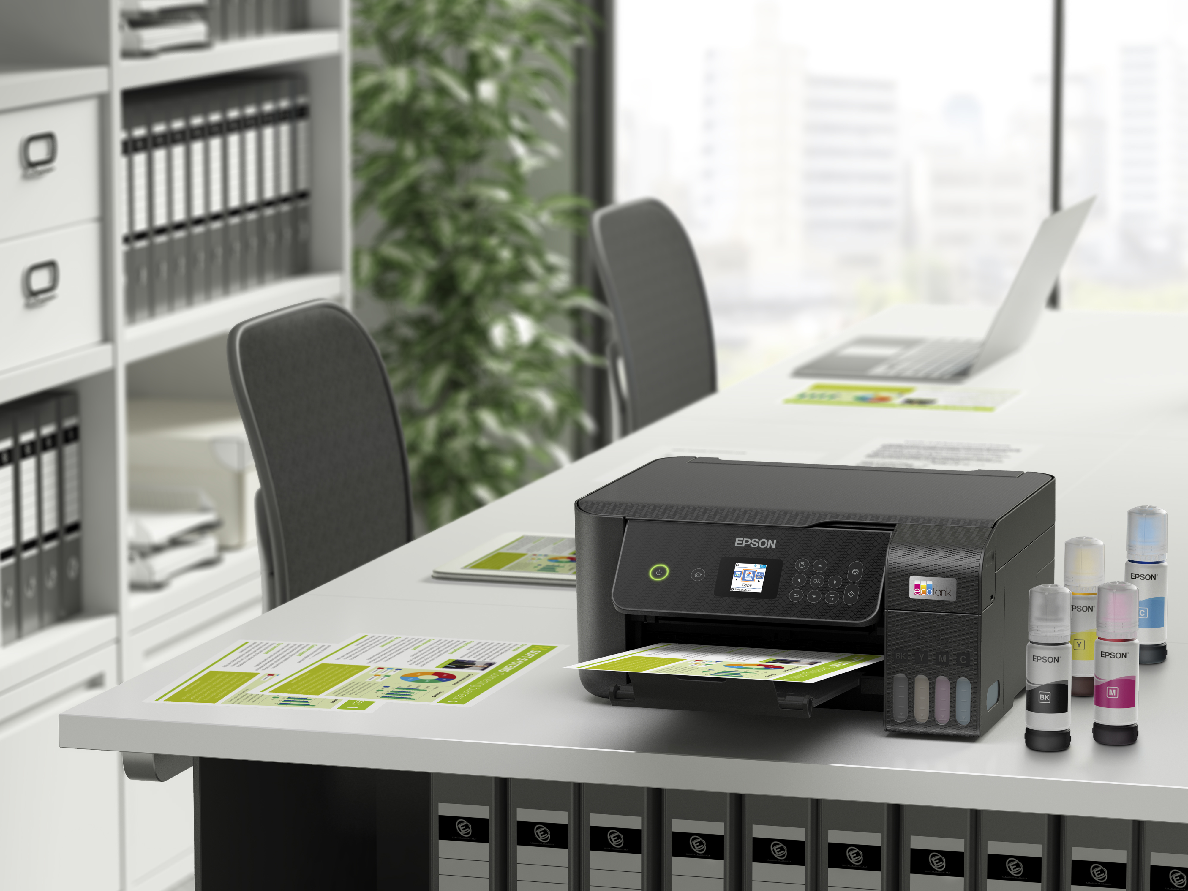 Epson EcoTank ET-2825 - Multifunktionsdrucker - Farbe - Tintenstrahl - wiederbefüllbar - A4 (Medien)
