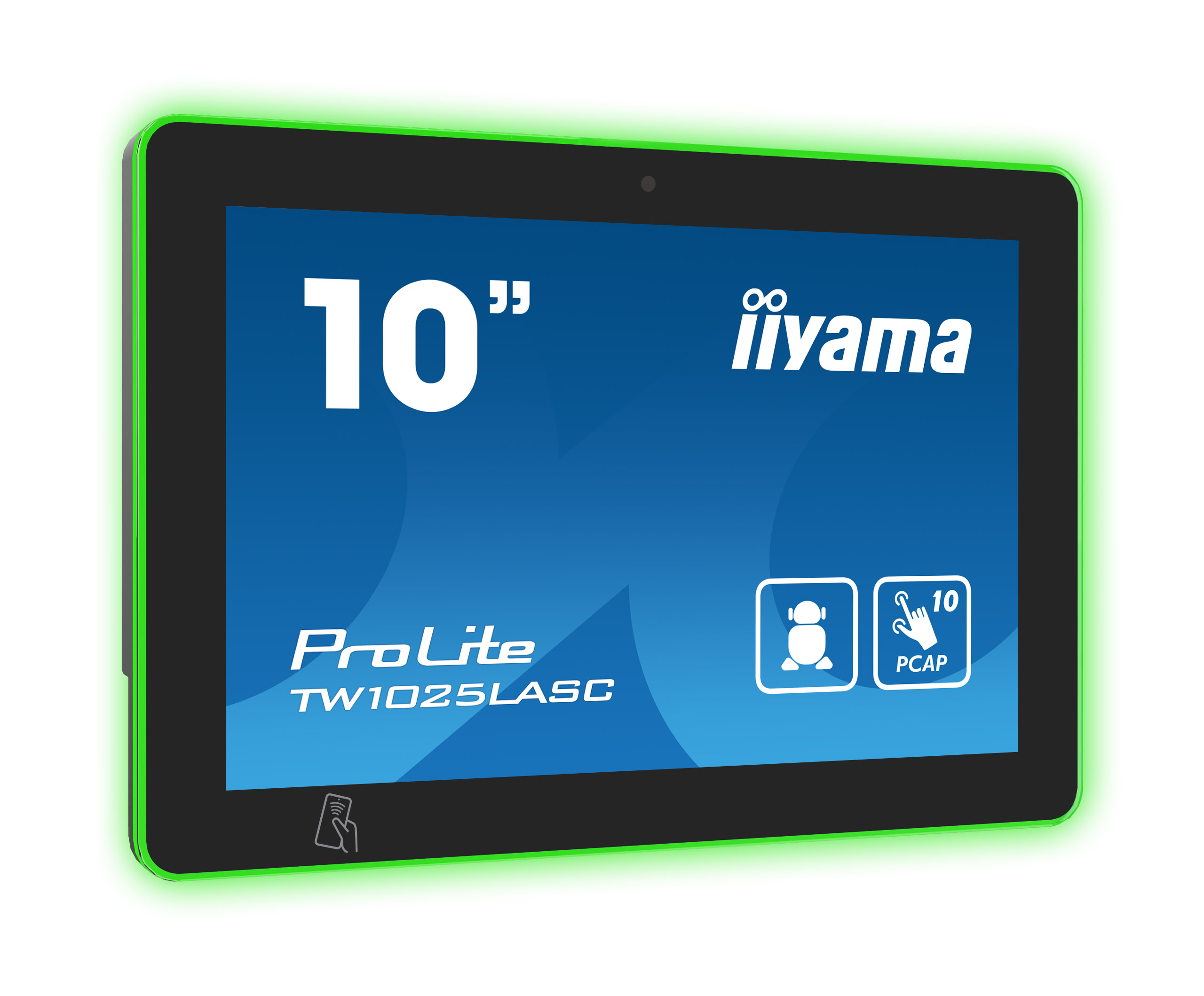 Iiyama ProLite TW1025LASC-B1PNR - Android-PC - Touchscreen-PC - 1 RK3399 / 1.8 GHz - RAM 4 GB - SSD