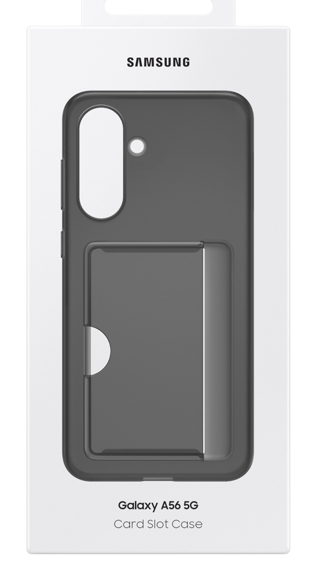Samsung Card Slot Case für das Galaxy A56 5G, Cover, Samsung, Galaxy A56 5G, 17 cm (6.7"), Schwarz