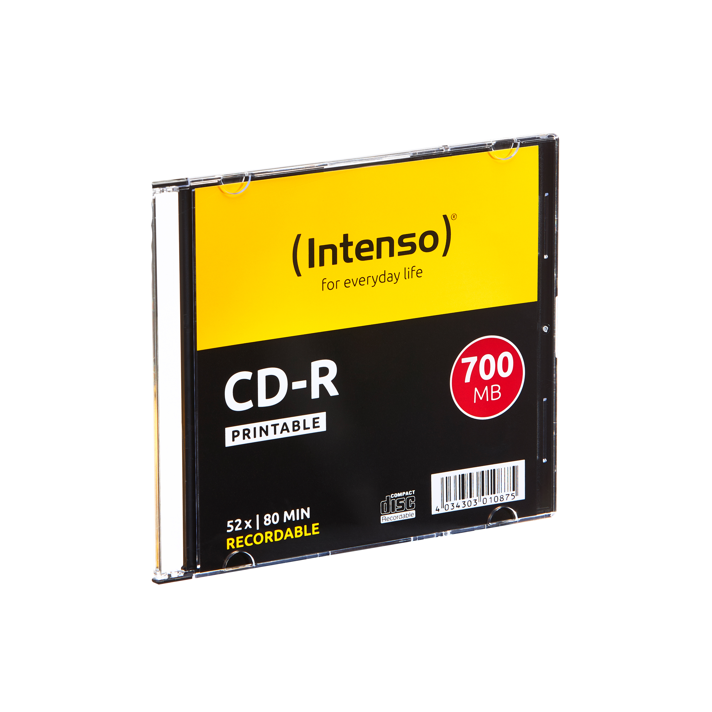Intenso 10 x CD-R - 700 MB (80 Min) 52x - mit