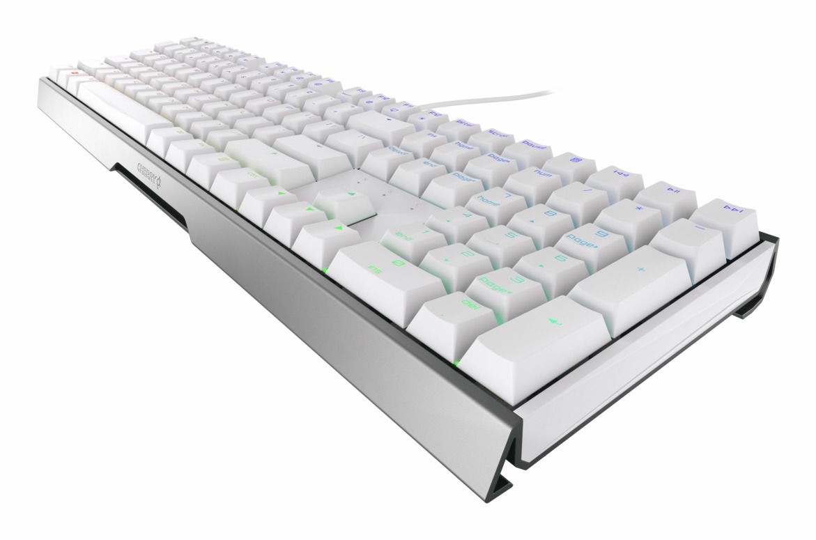 Cherry TAS MX BOARD 3.0S Corded US-Layout weiß Red - Tastatur