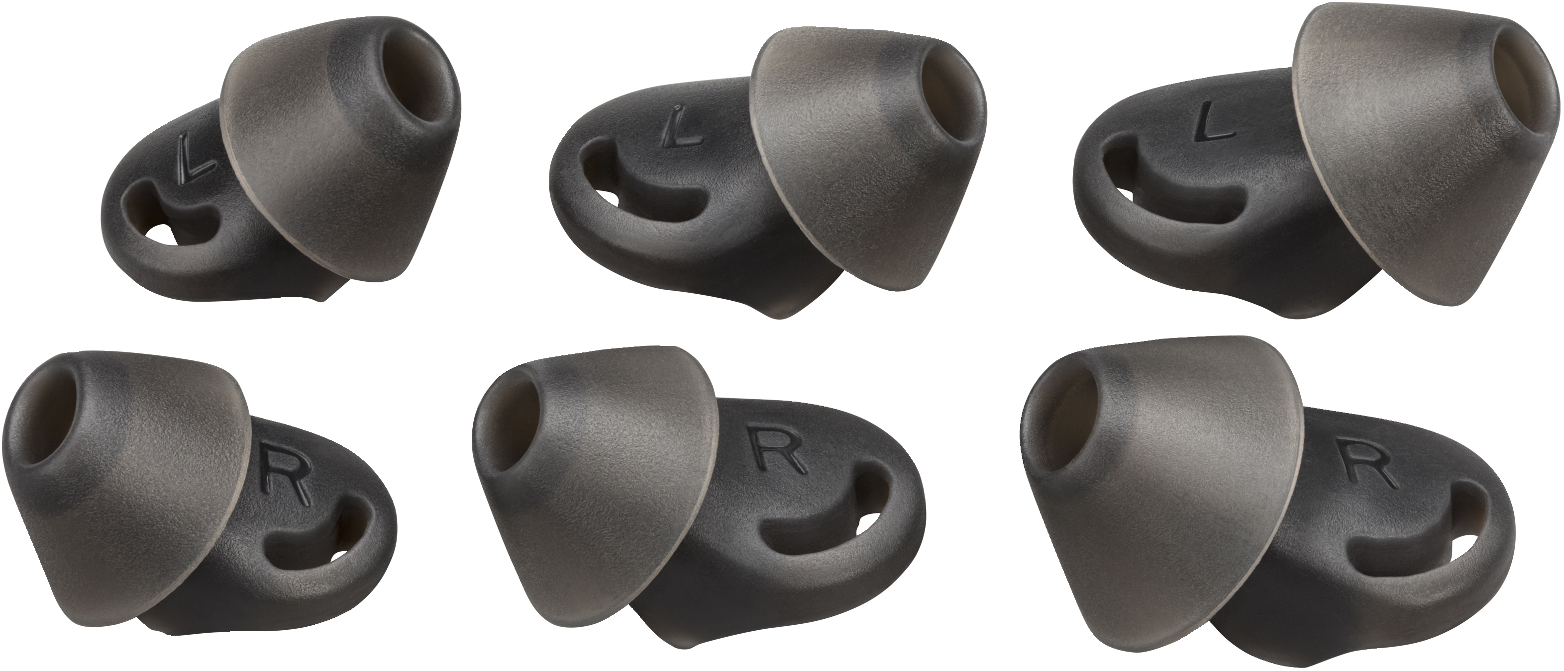Poly HP Poly - Ohrstöpsel für Bluetooth-Headset - medium - Schwarz (Packung mit 2)