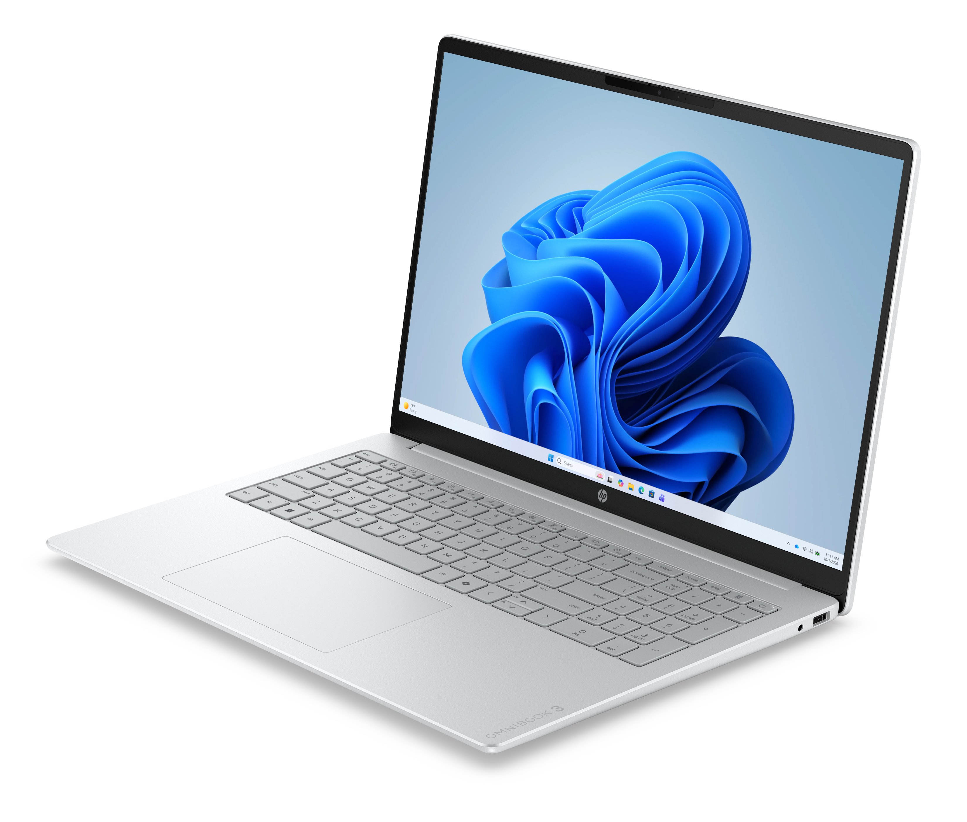HP OmniBook 3 Laptop 16-by0655ng, AMD Ryzen? 5, 40,6 cm (16"), 1920 x 1200 Pixel, 16 GB, 512 GB, Win