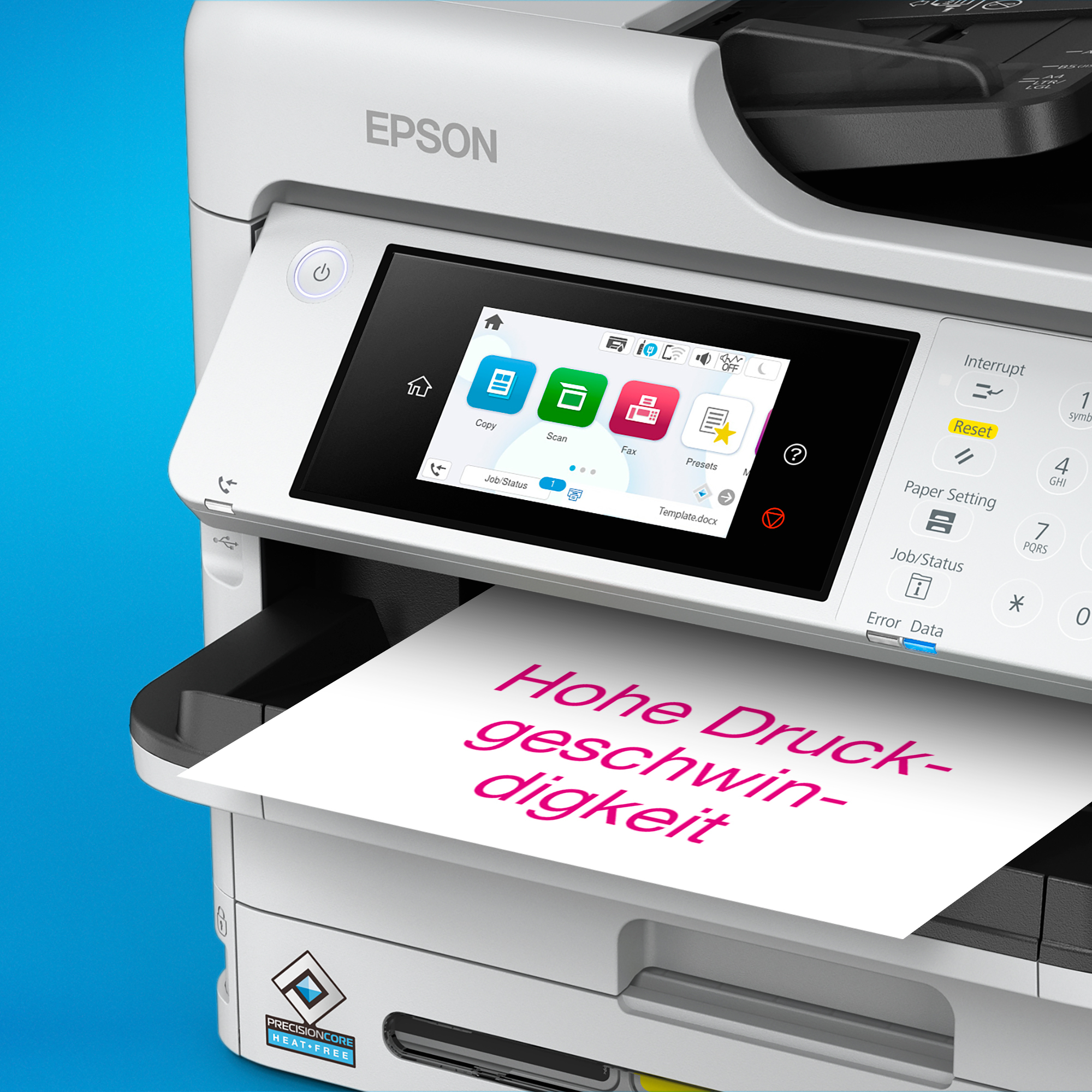 Epson WorkForce Pro WF-C5890DWF PD - Multifunktionsdrucker - Farbe - Tintenstrahl - A4/Legal (Medien