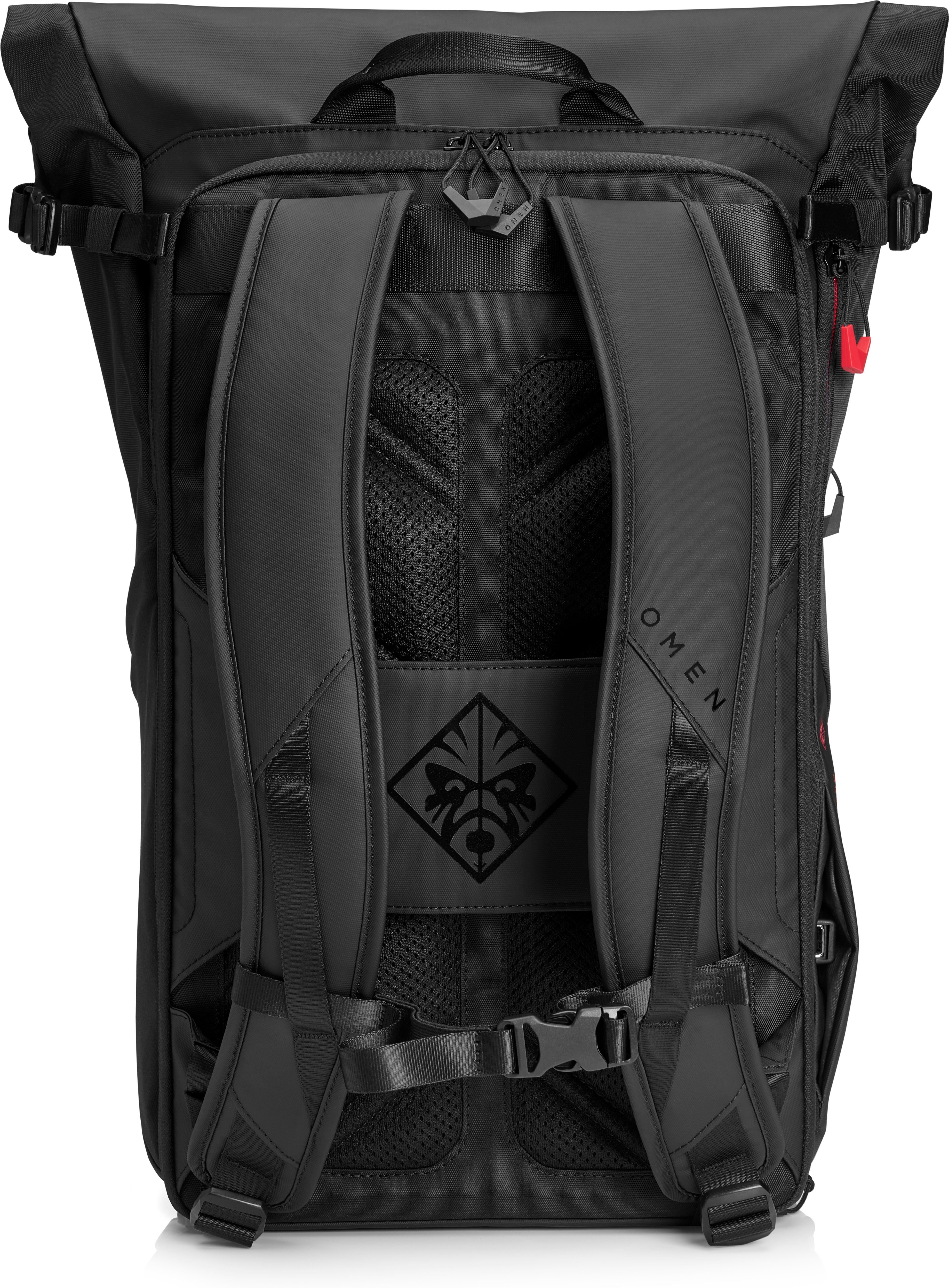 HP OMEN Transceptor 15 Rolltop Rucksack, Rucksack, 39,6 cm (15.6"), Schultergurt, 1,15 kg
