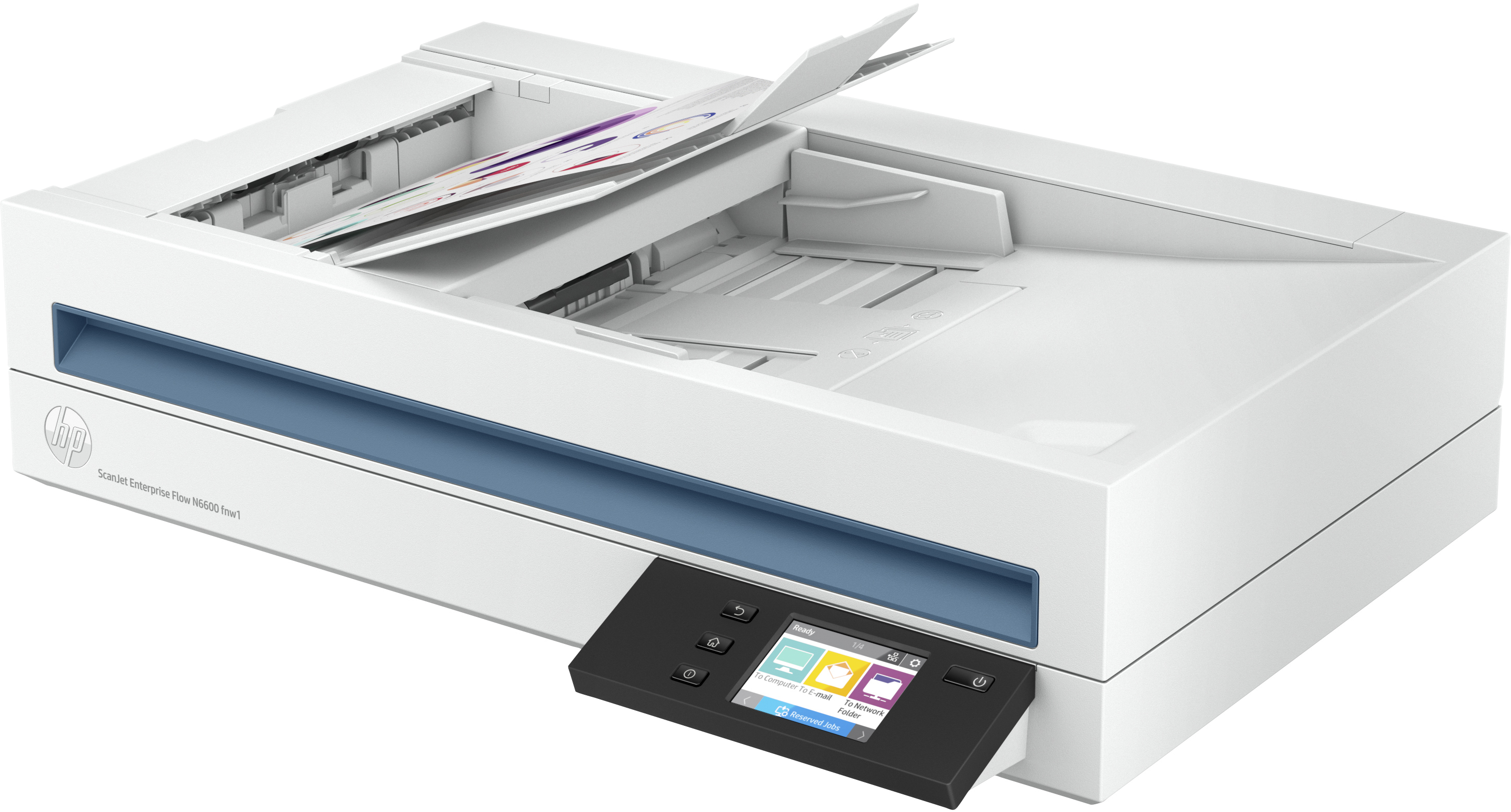 HP ScanJet Enterprise Flow N6600 fnw1 - Dokumentenscanner - Kontaktbildsensor (CIS)
