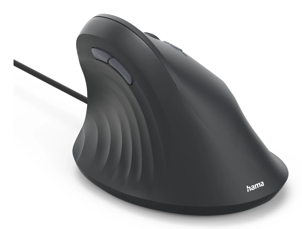Hama ECM-500R - Vertikale Maus - ergonomisch