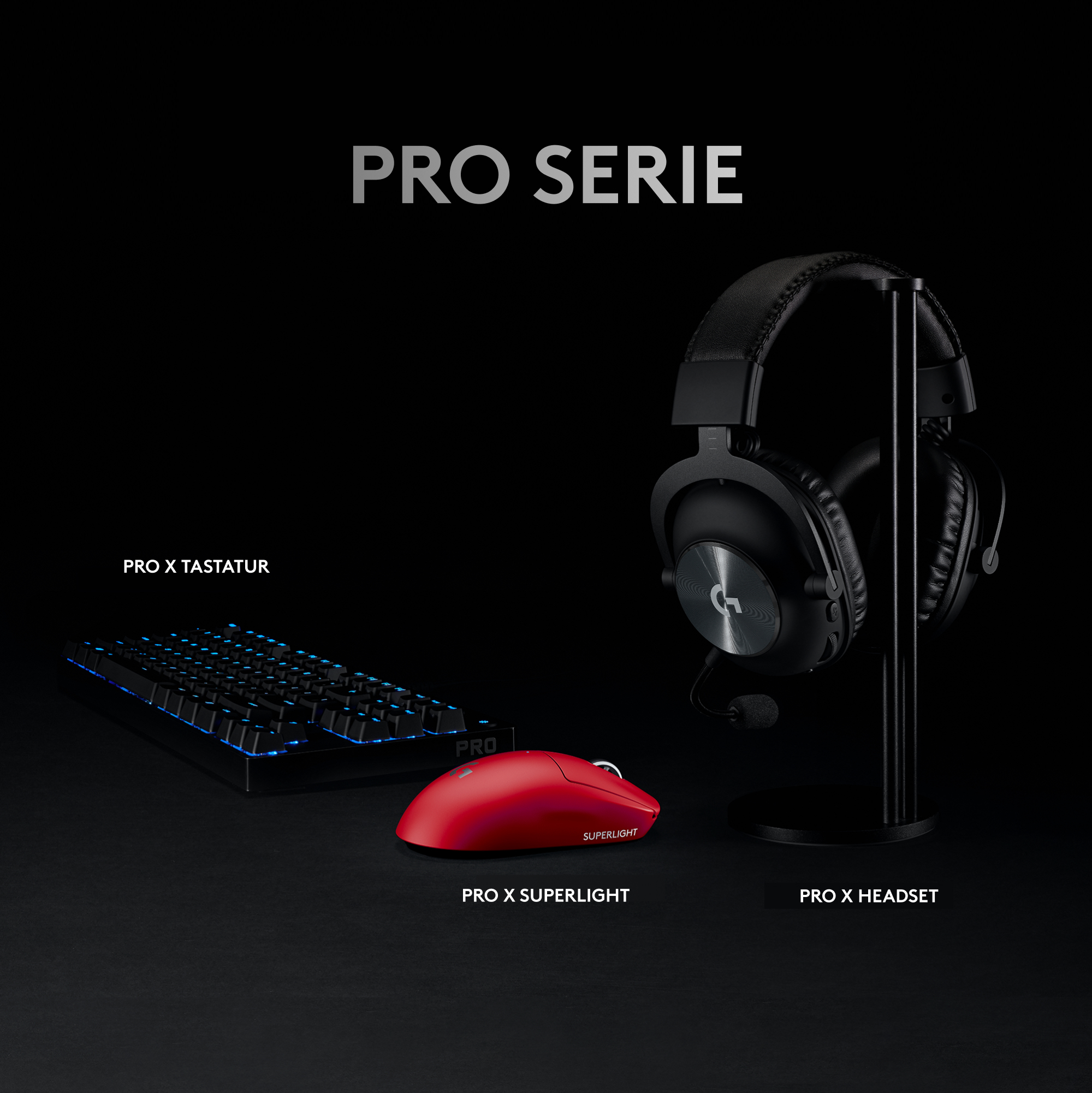Logitech G PRO X SUPERLIGHT - Maus - optisch