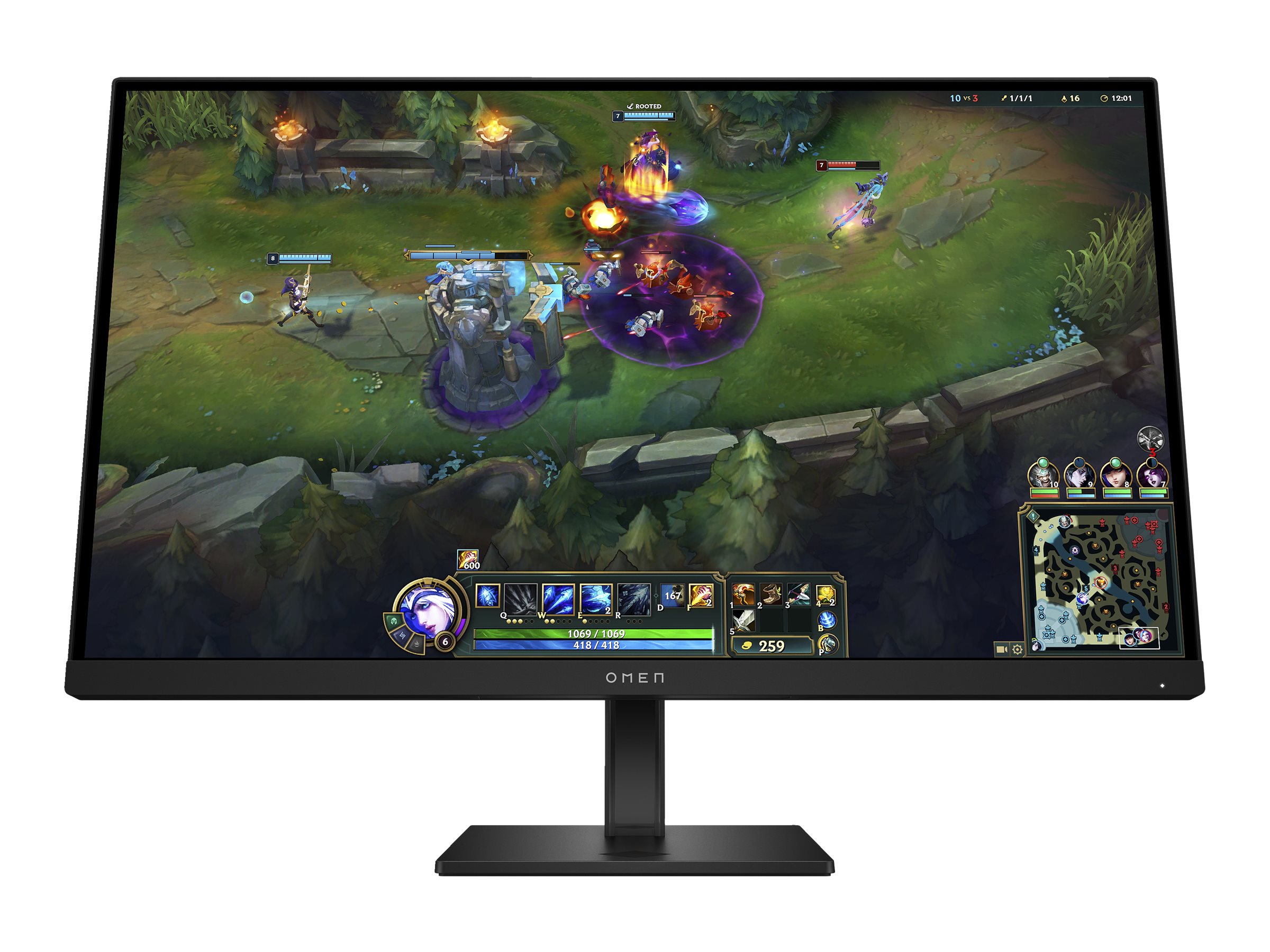 HP OMEN by HP 27 G2 - LED-Monitor - Gaming - gebogen - 68.6 cm (27")