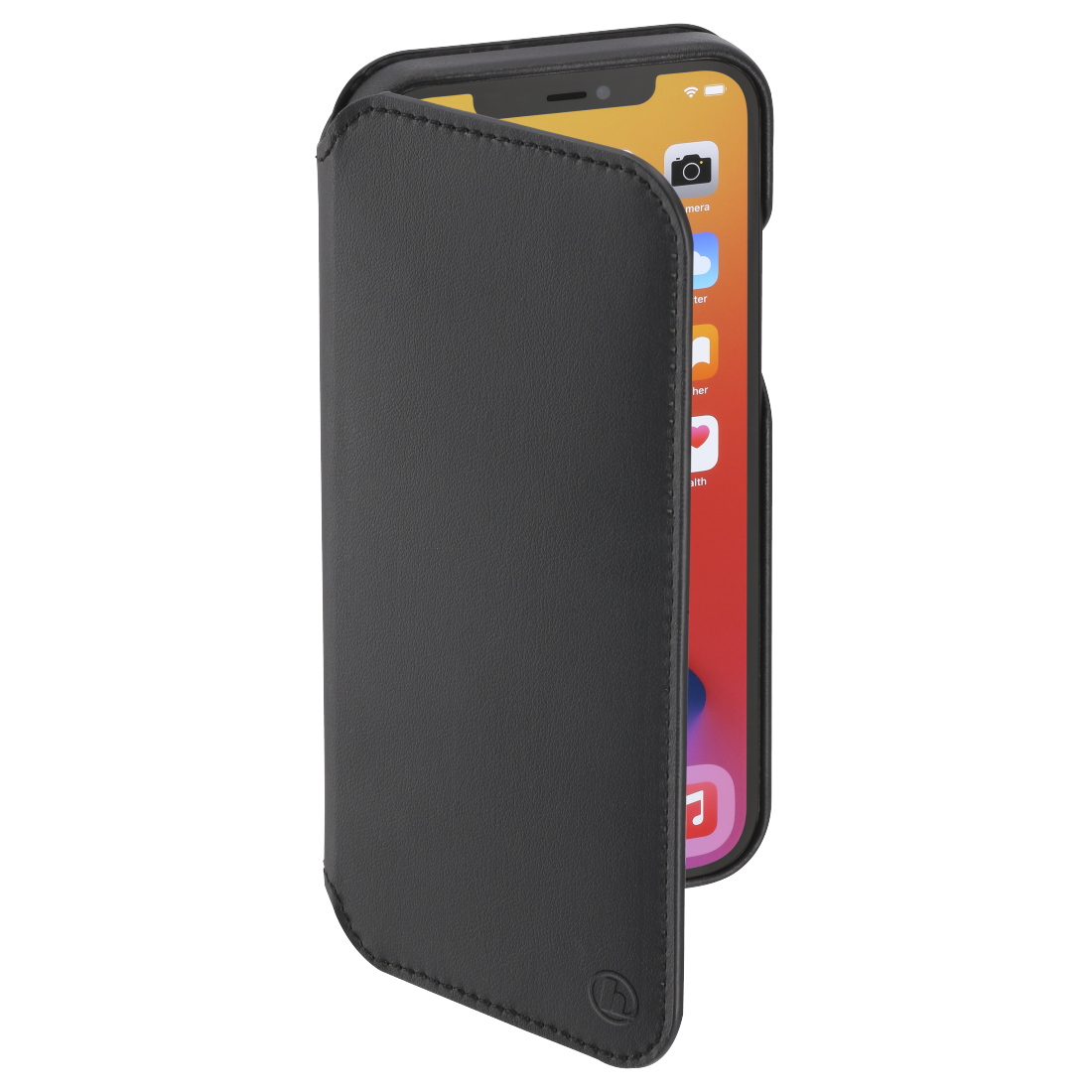 Hama MagCase Finest Sense, Folio, Apple, iPhone 12/12 Pro, 15,5 cm (6.1"), Schwarz